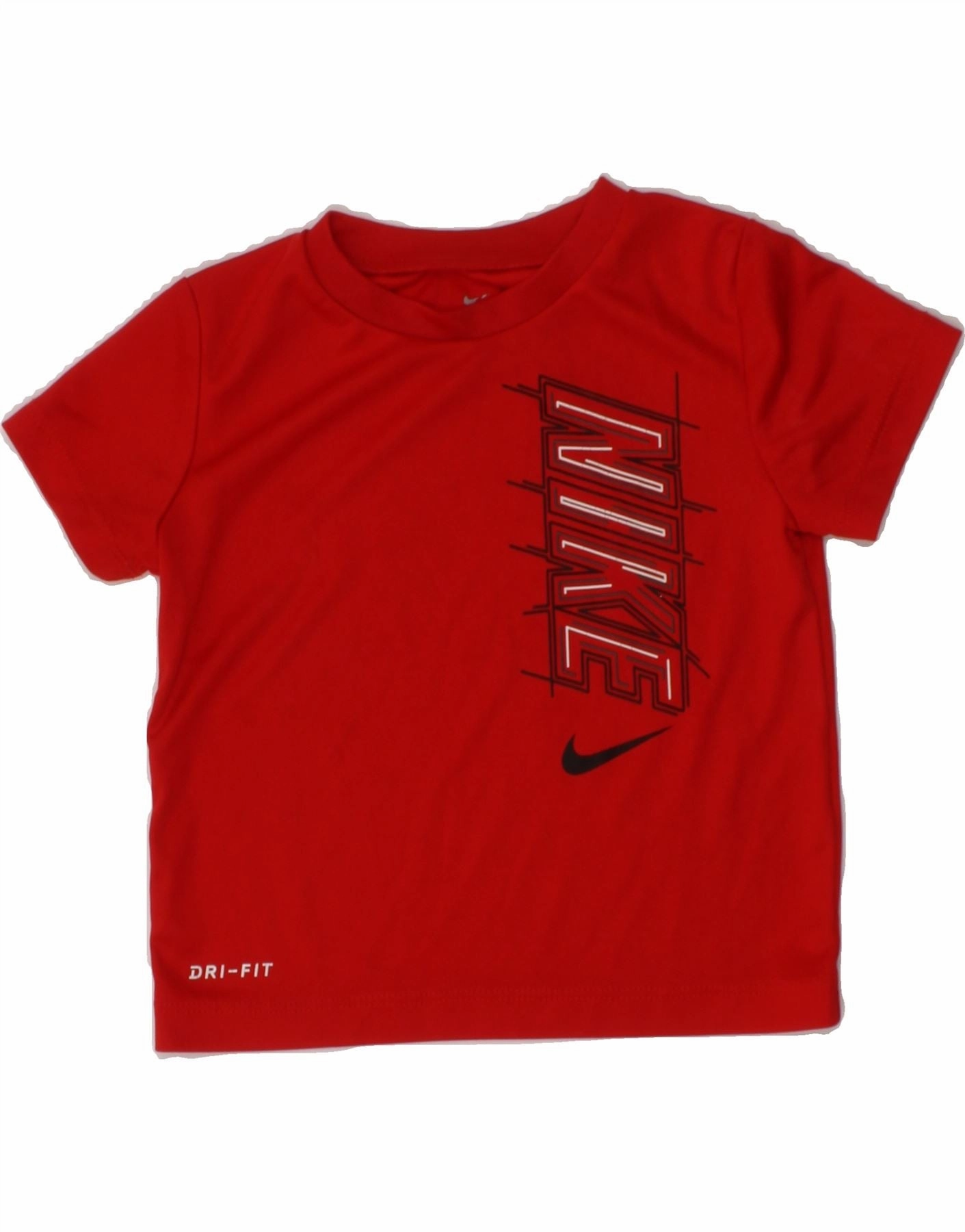 NIKE Baby Boys Dri Fit Graphic T-Shirt Top 9-12 Months Red Gift Idea