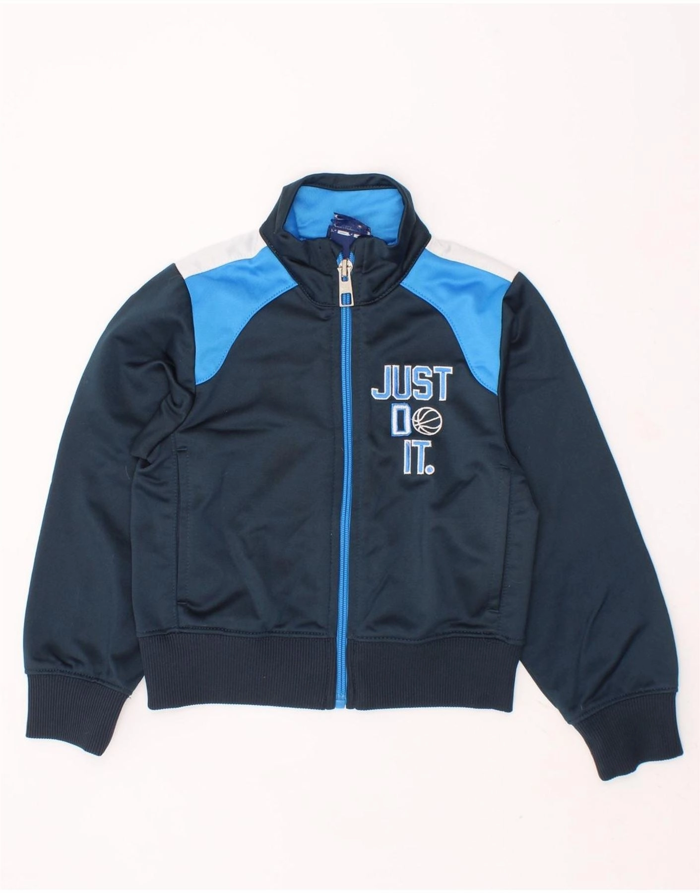 NIKE Baby Boys Graphic Tracksuit Top Jacket 18-24 Months Navy Blue baristas Reunion