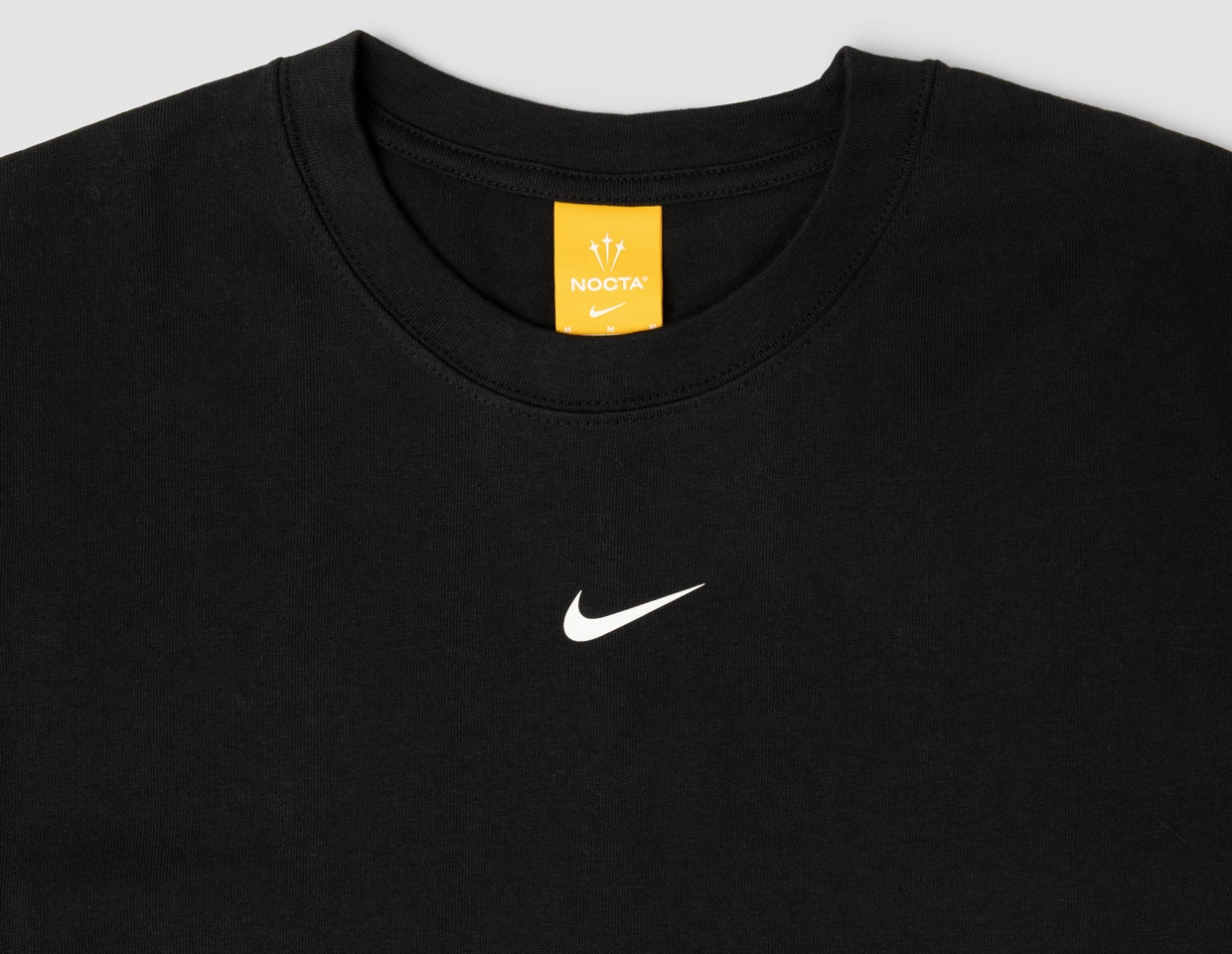 Eco Friendly Material Timeless and Chic Nike NOCTA CS T-Shirt Black / White