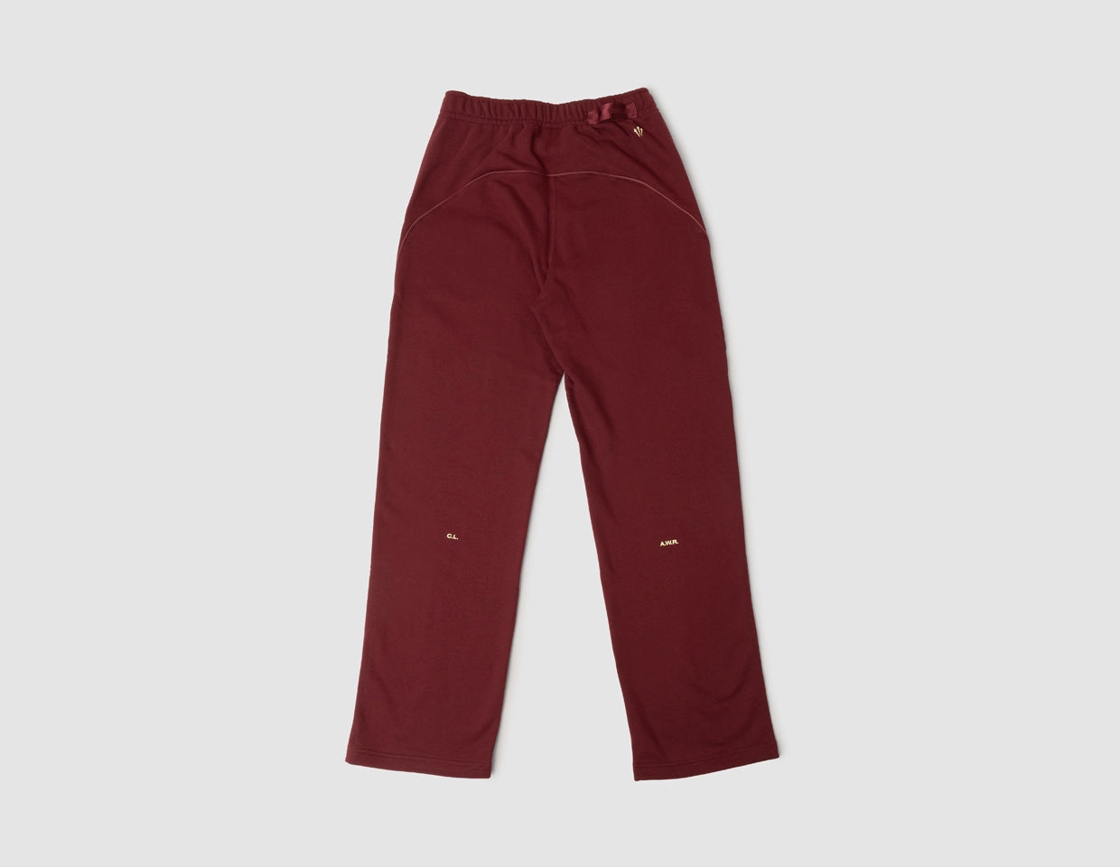 Wool blend Flex Fit Design Nike NOCTA NRG CS Fleece Open-Hem Sweatpants Dark Beetroot / Adobe - Citron Tint