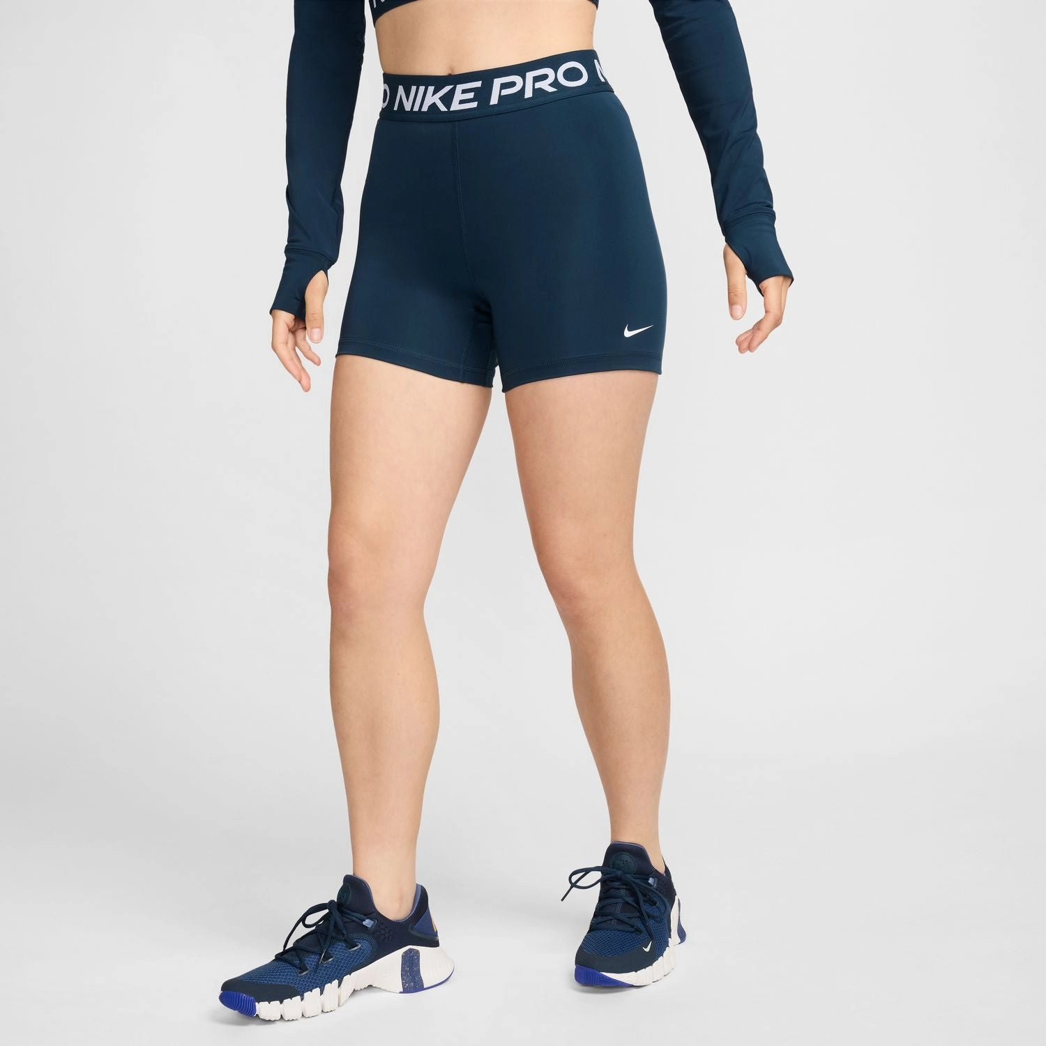 Nike Pro 365 5" Short - Womens Non Restrictive Fit Sleek Cut