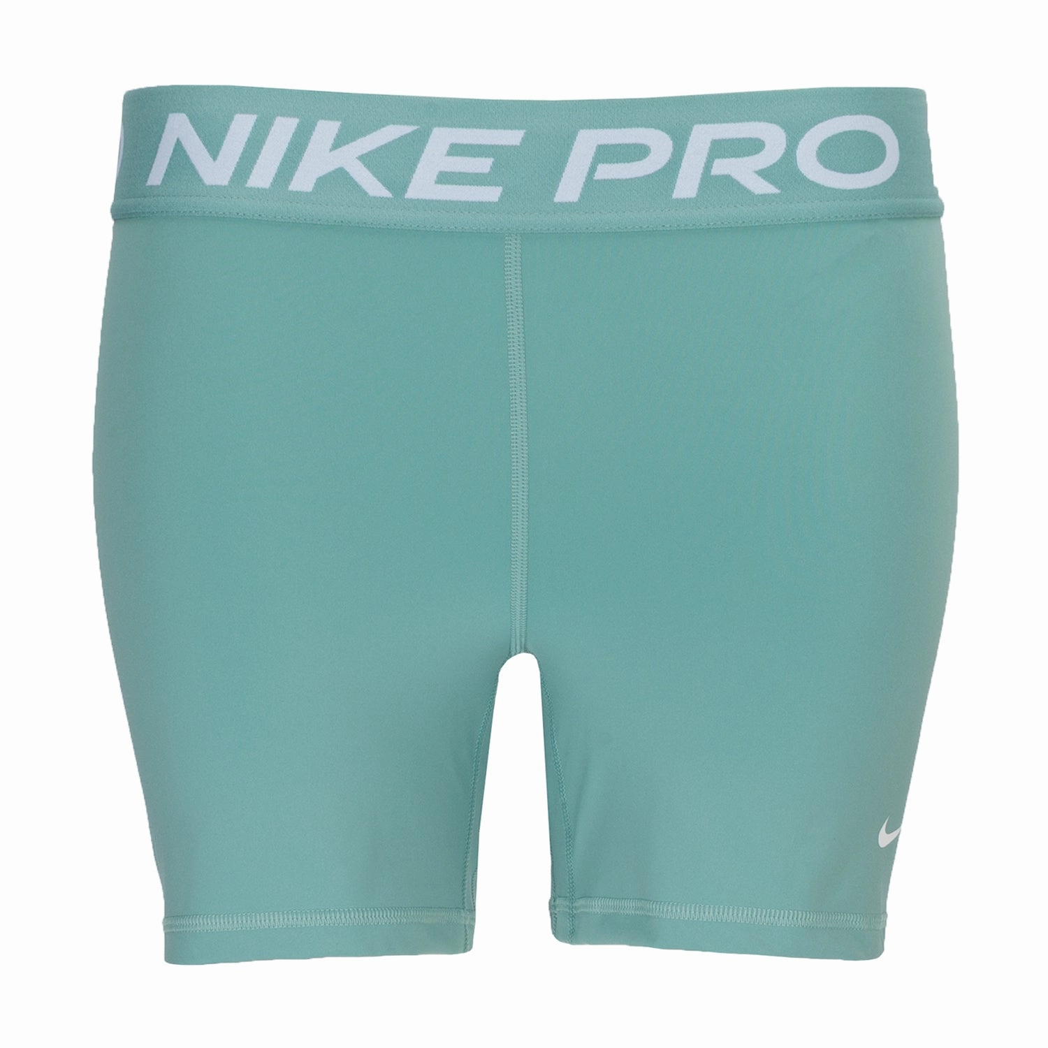 Nike Pro 5" Bike Short - Womens snap closure Water Repellent Coating