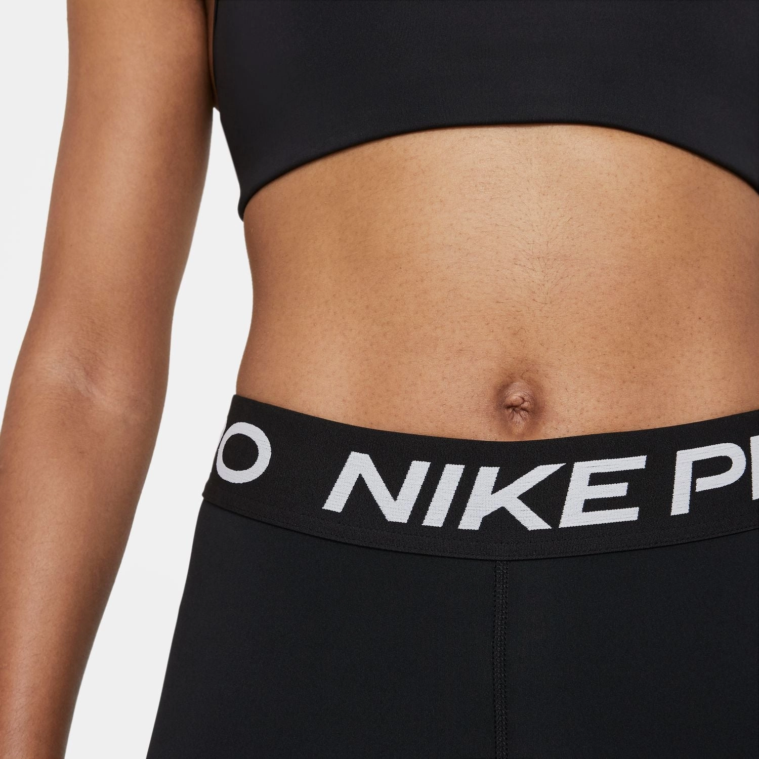 Nike Pro Crop Tight - Womens Invisible Waist Soft and Stretchy