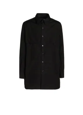 CHAIN STITCHING HEM FACING BLOUSE Artistic Design Eco Dye Technique