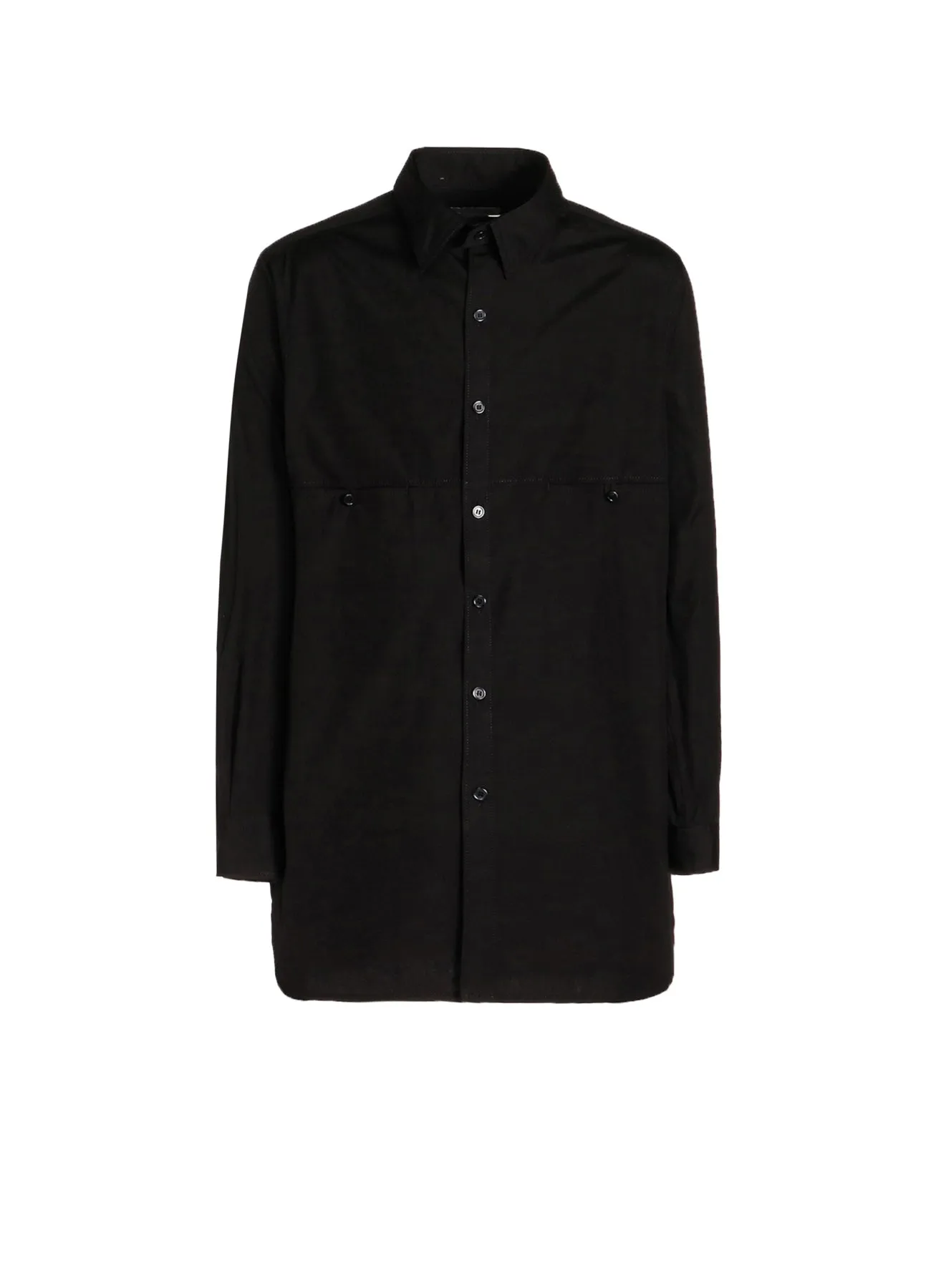 CHAIN STITCHING HEM FACING BLOUSE Artistic Design Eco Dye Technique