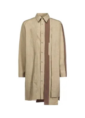 MULTIP PANEL CLOTH BLOUSE Reinforced Buttonholes Versatile Look