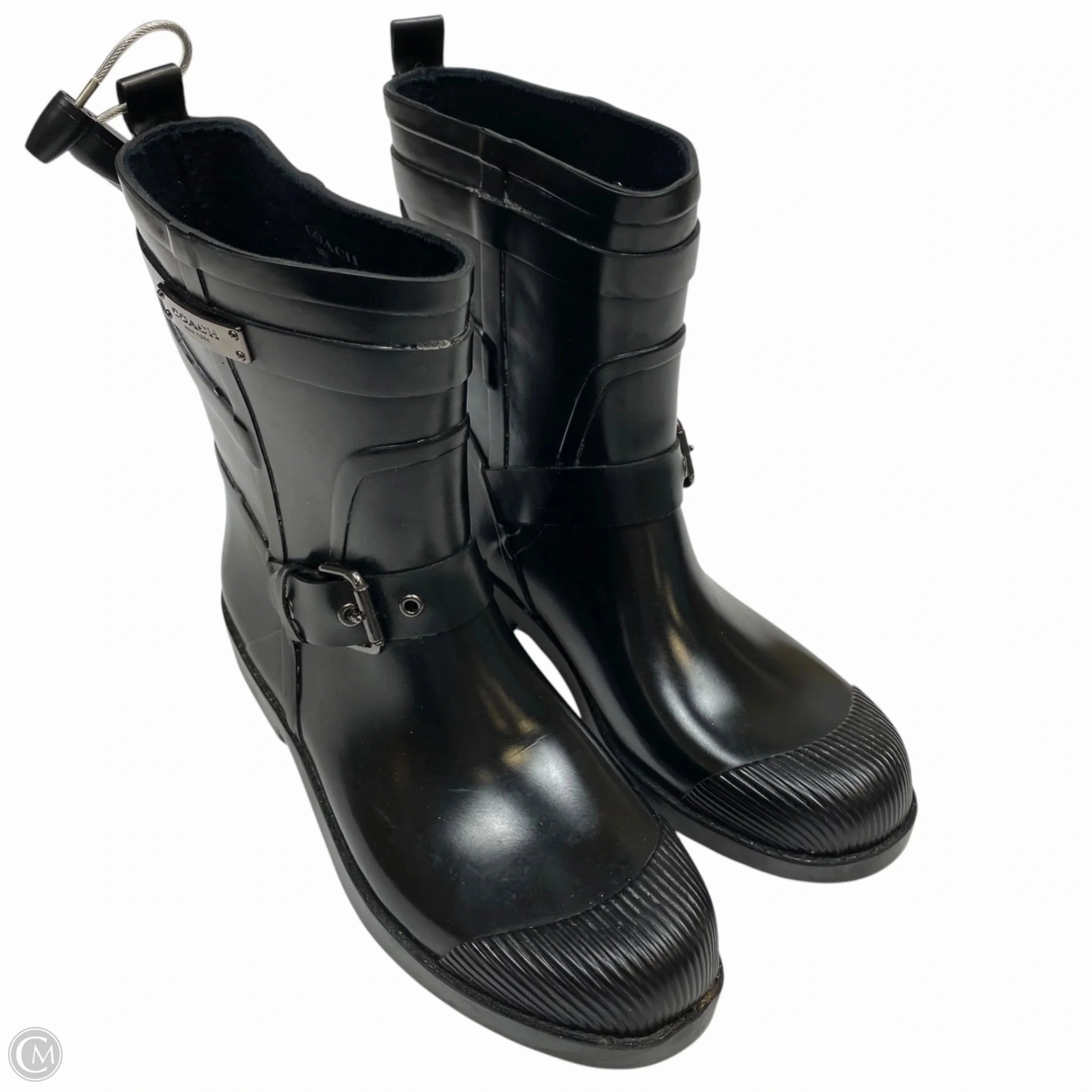 Impact Diffusion Layer Boots Designer By Coach In Black, Size: 7