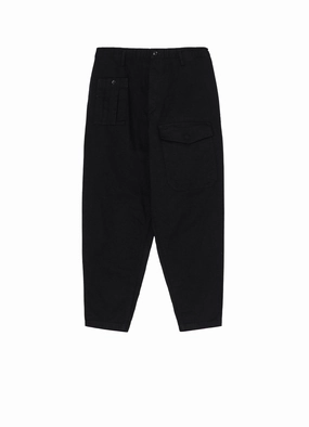 Modular Pocket System Weekend Comfort BLACK SCANDAL KATSURAGI NO TUCK W WORK PANTS
