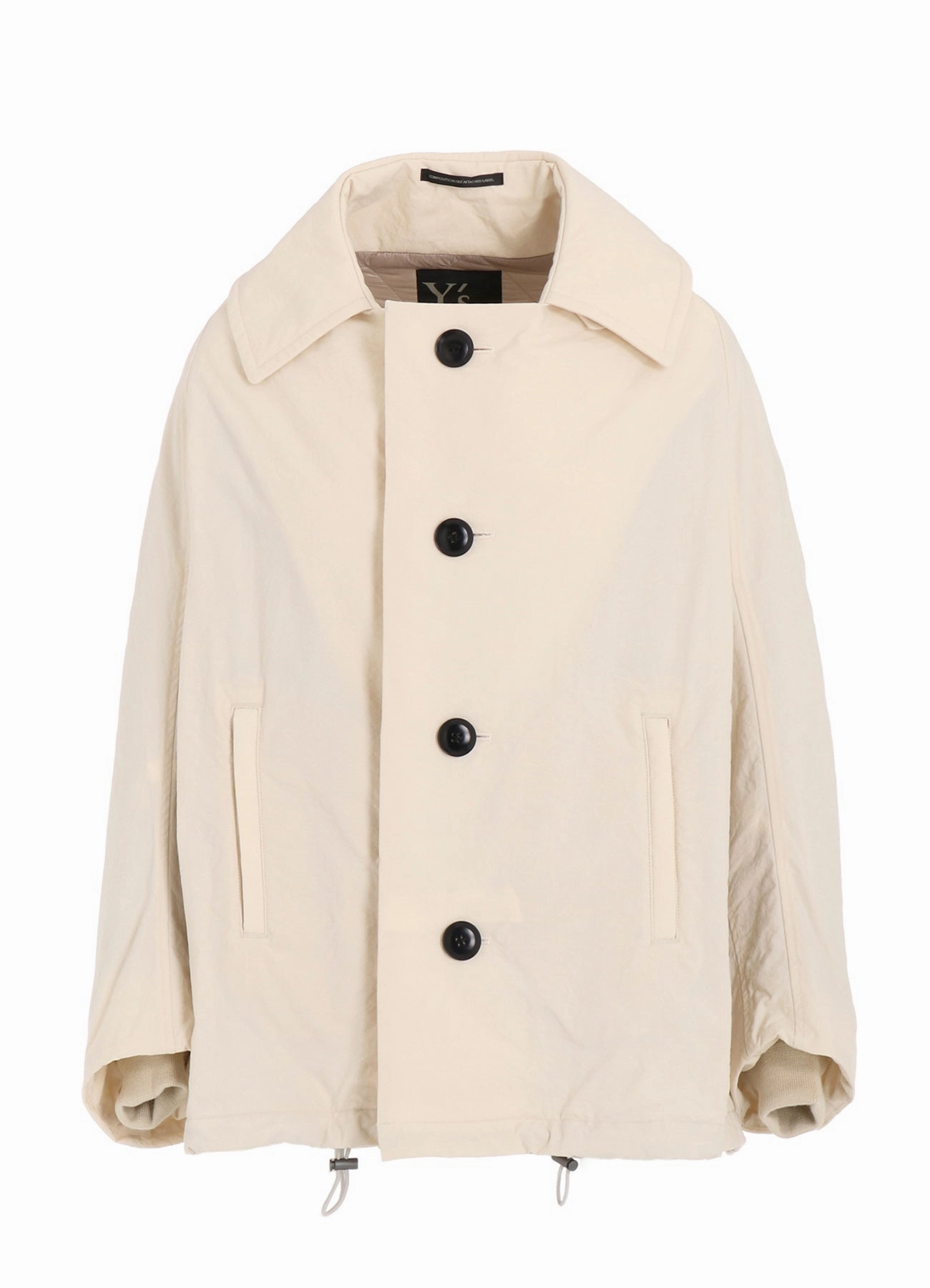 Double Breasted Plaid Print NY/ VINTAGE OXFORD SHORT COAT