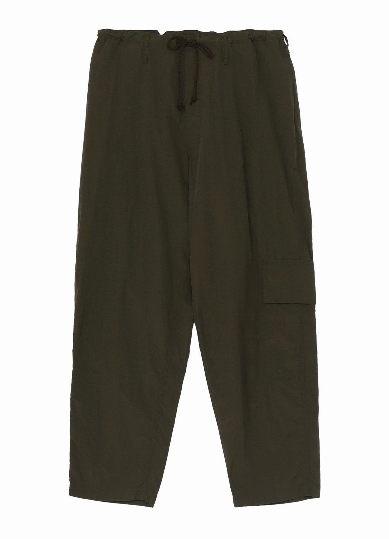 Quick Wash NYLON RIPSTOP SIDE-TUCK DRAWSTRING PANTS