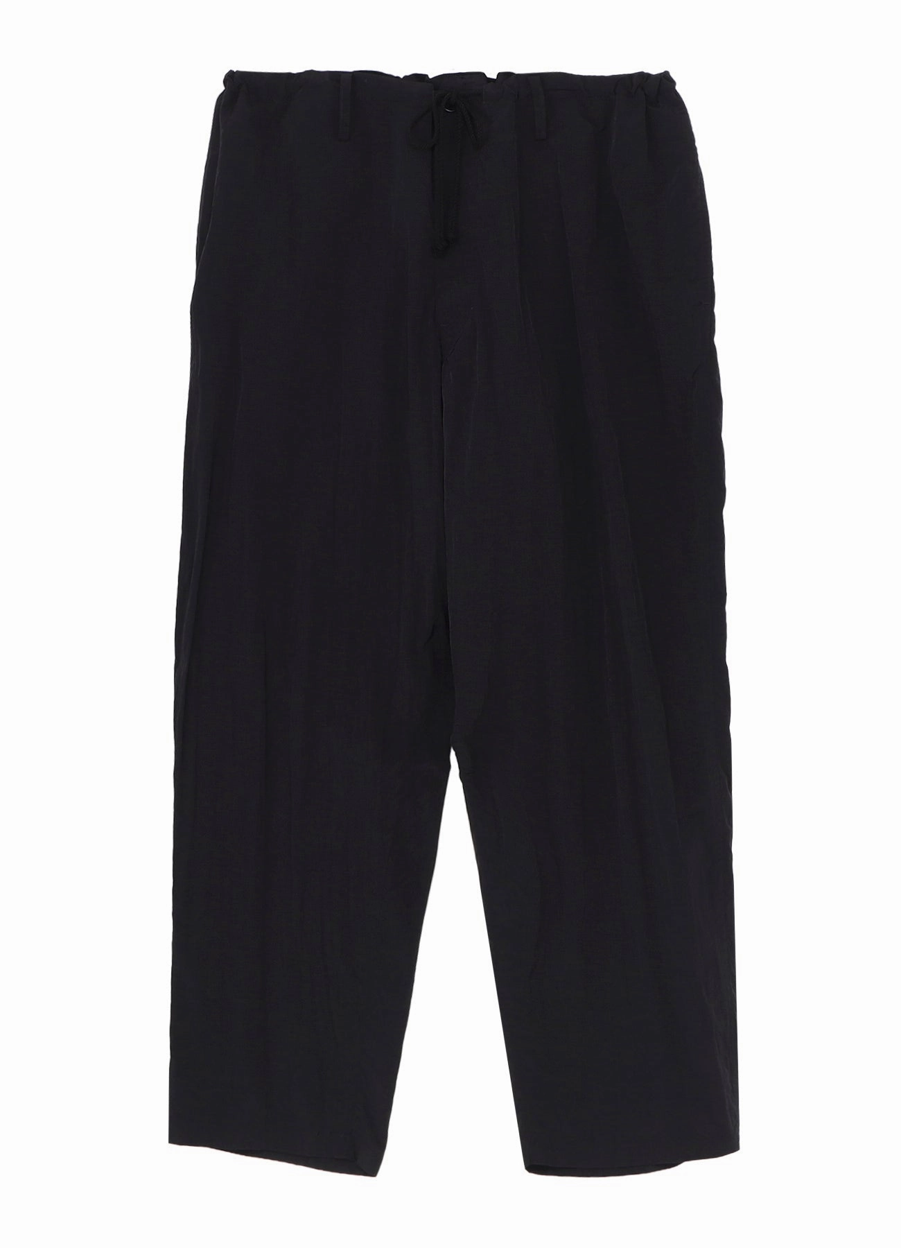 NYLON RIPSTOP WIDE-LEG DRAWSTRING PANTS Comfortable Fit Wear