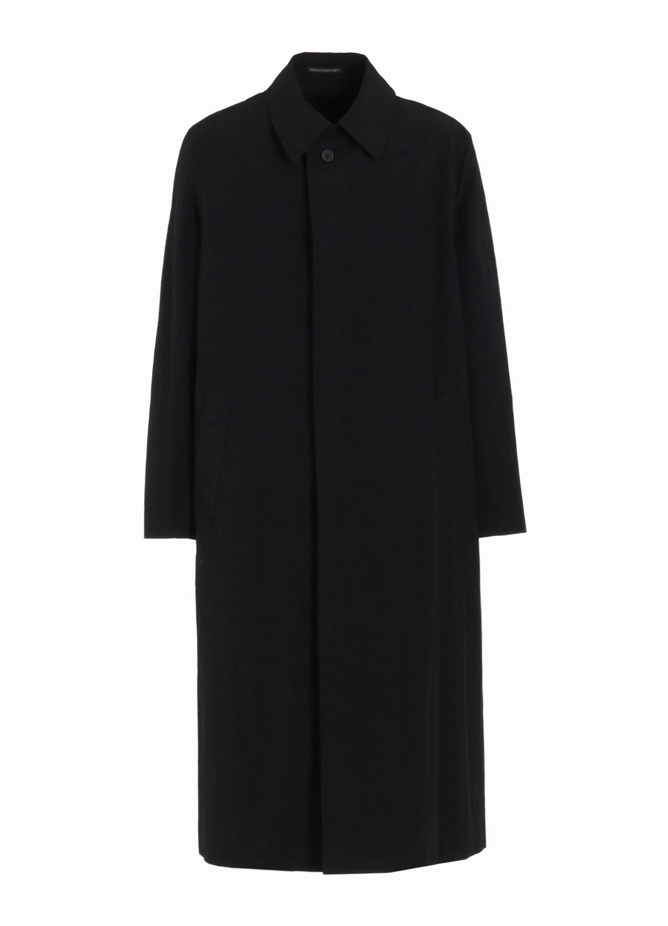 NYLON WEATHER COAT WITH FLY FRONT COLLAR Casual Work Look MultiPocket Configuration