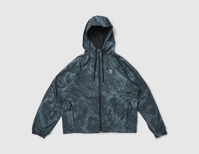 Nike Kobe Woven Jacket Black / Reflective Silver Snag Free Knit waterproof construction