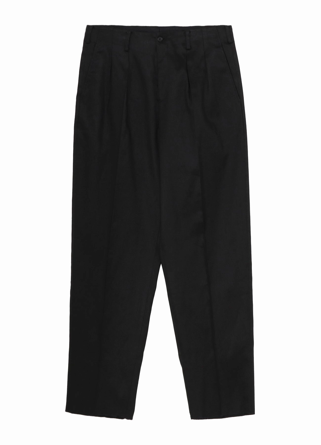 Outdoor Wear Outdoor Fit LINEN COTTON TWILL PANTS WITH 2-TUCKS