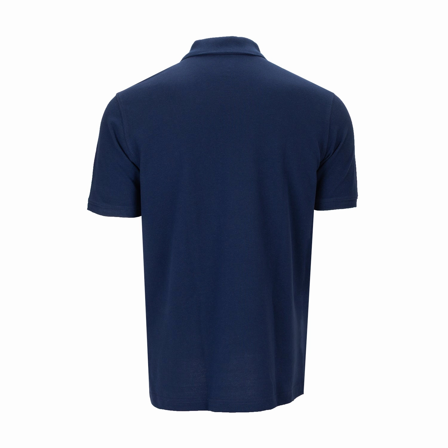 Flexible Cuff Design Longline Hemline Pique Polo - Mens