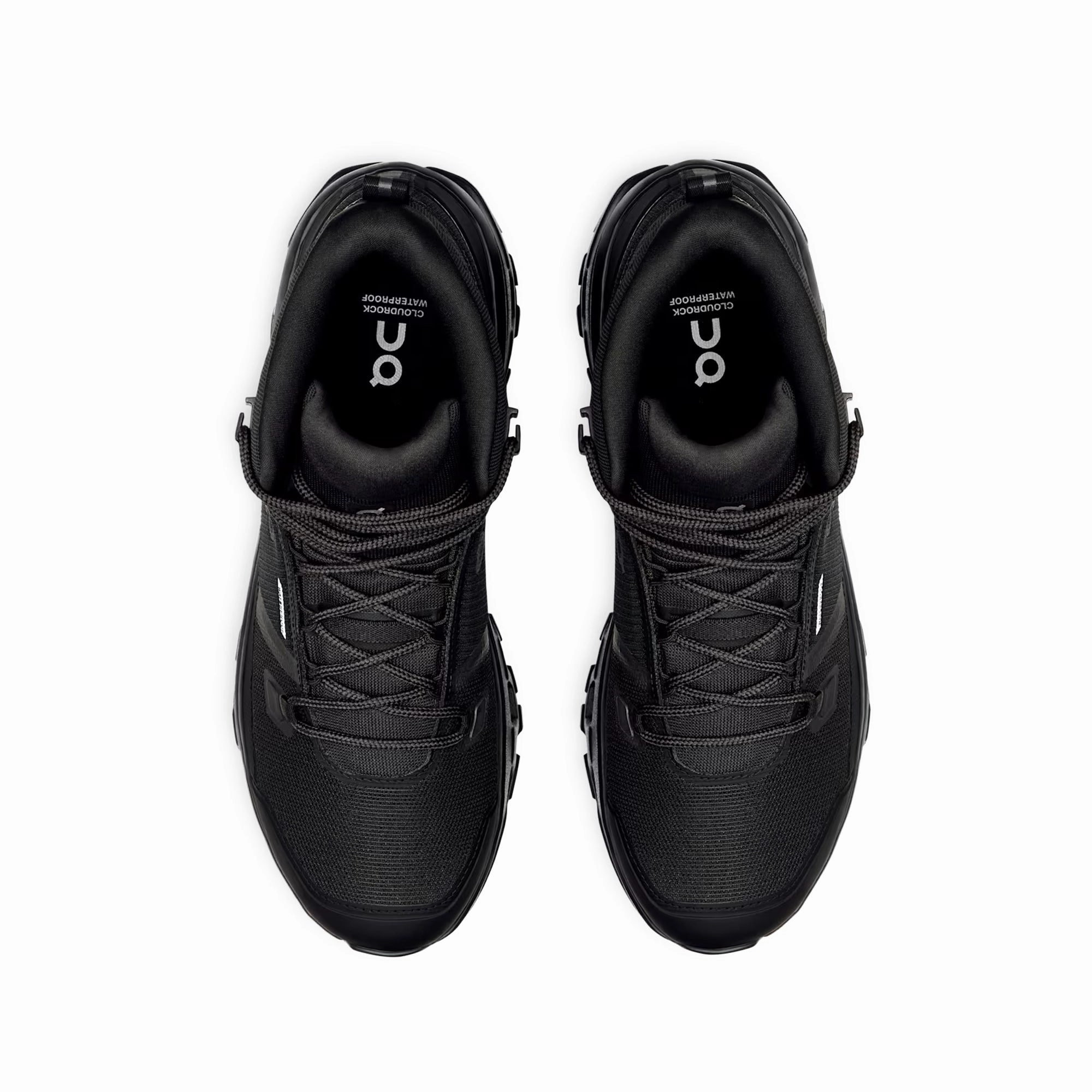 On Running Mens Cloudrock Mid WP Shoes Comfortable Fit Socks Superior Traction