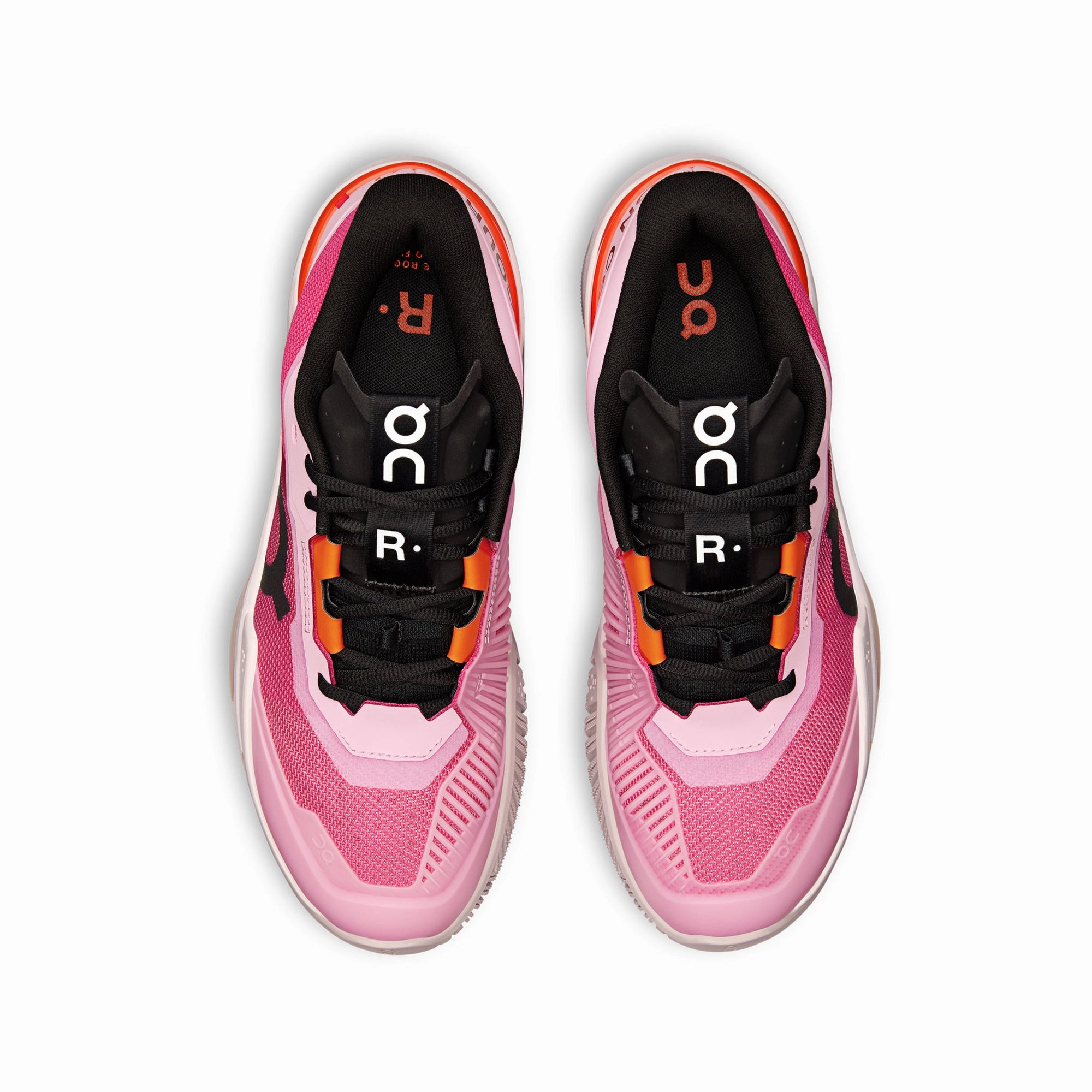 On Running Mens The Roger Pro Fire Shoes morning running shoes