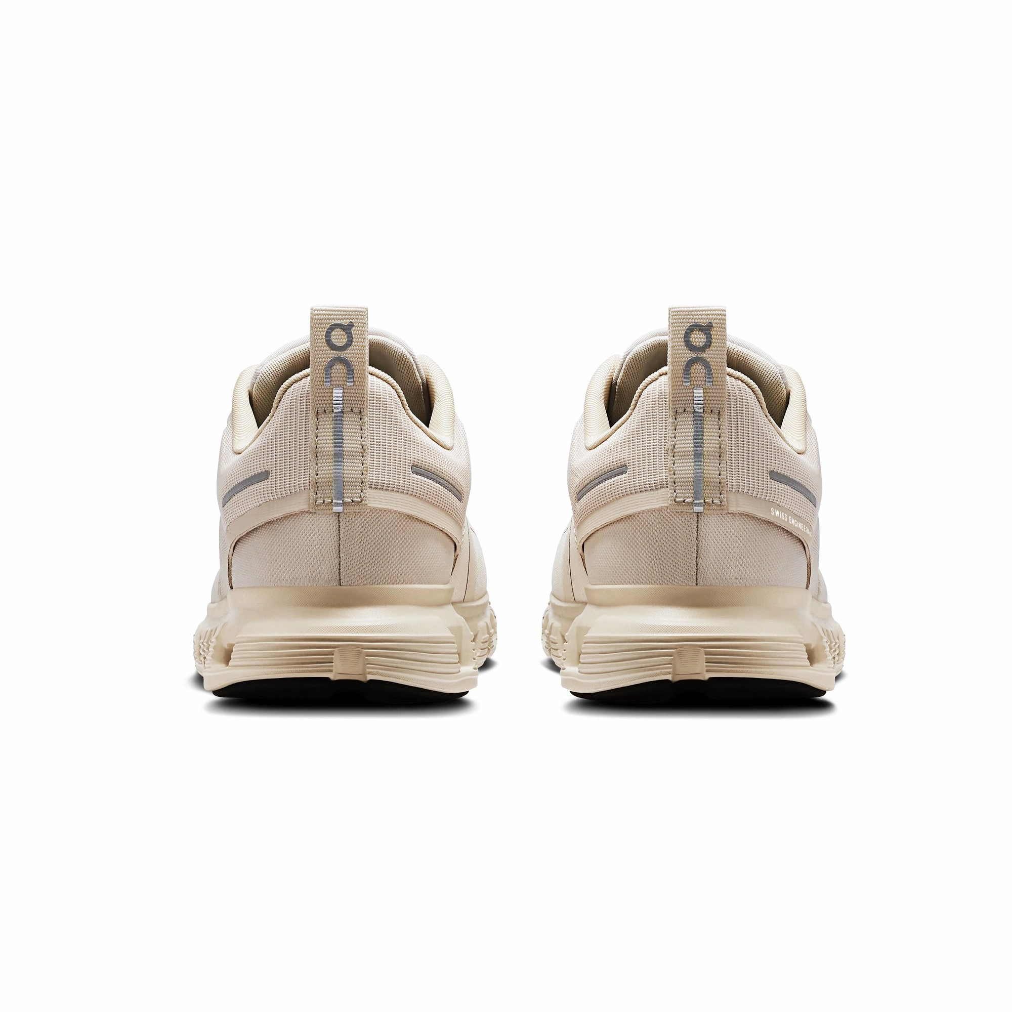 On Running Womens Cloud 6 WP Shoes running during a windy day