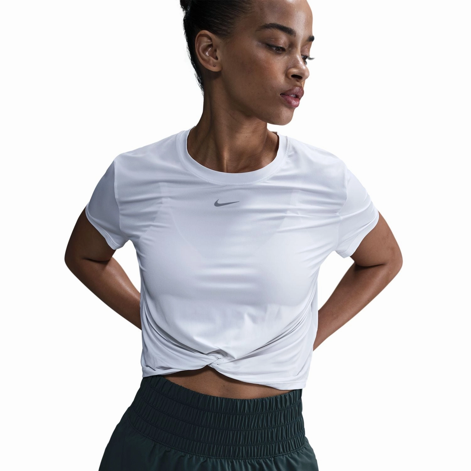 One Classic Twist Tee - Womens V-Neck