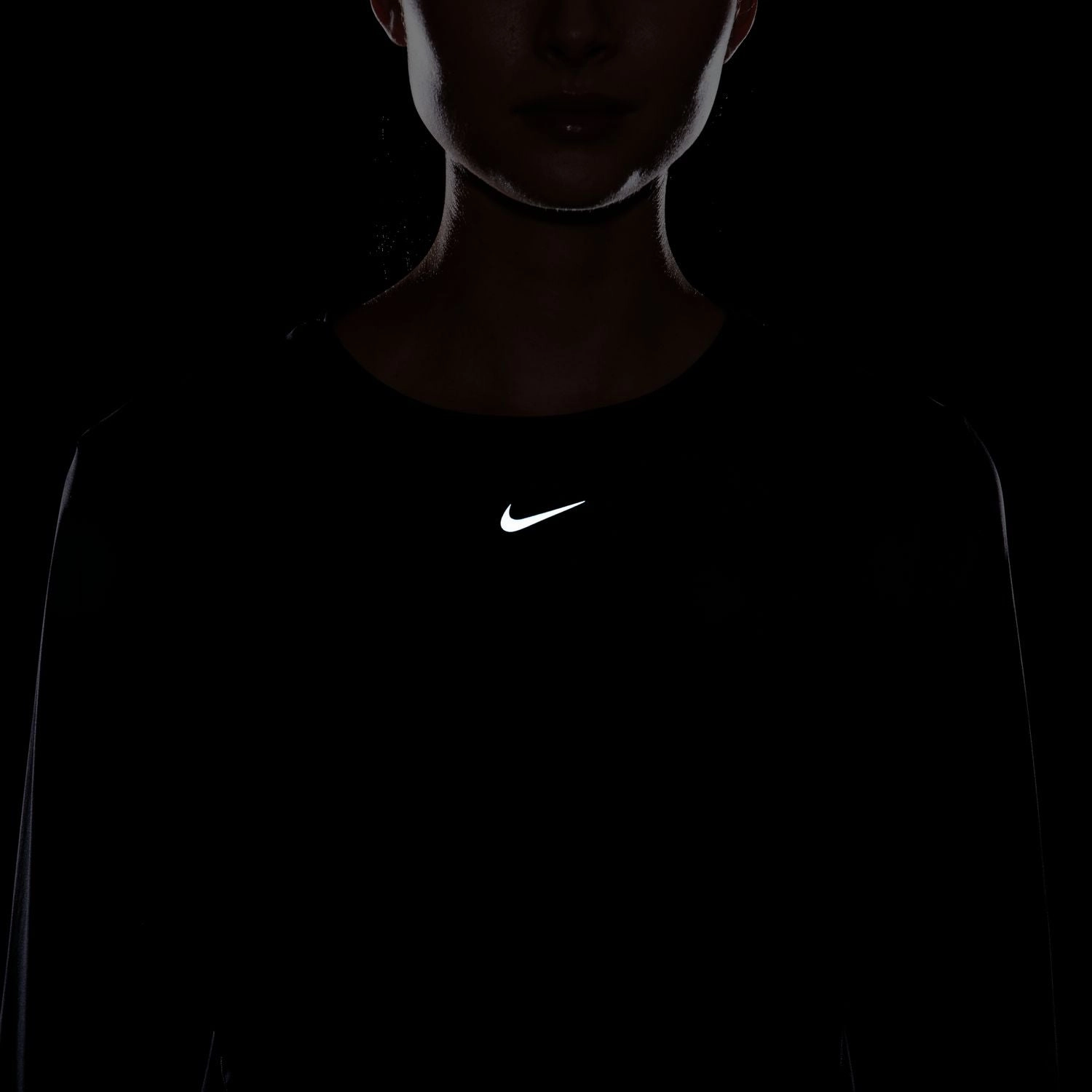 One Long Sleeve Classic Dri Fit Top - Womens Tubular Knit Structure StretchFabric