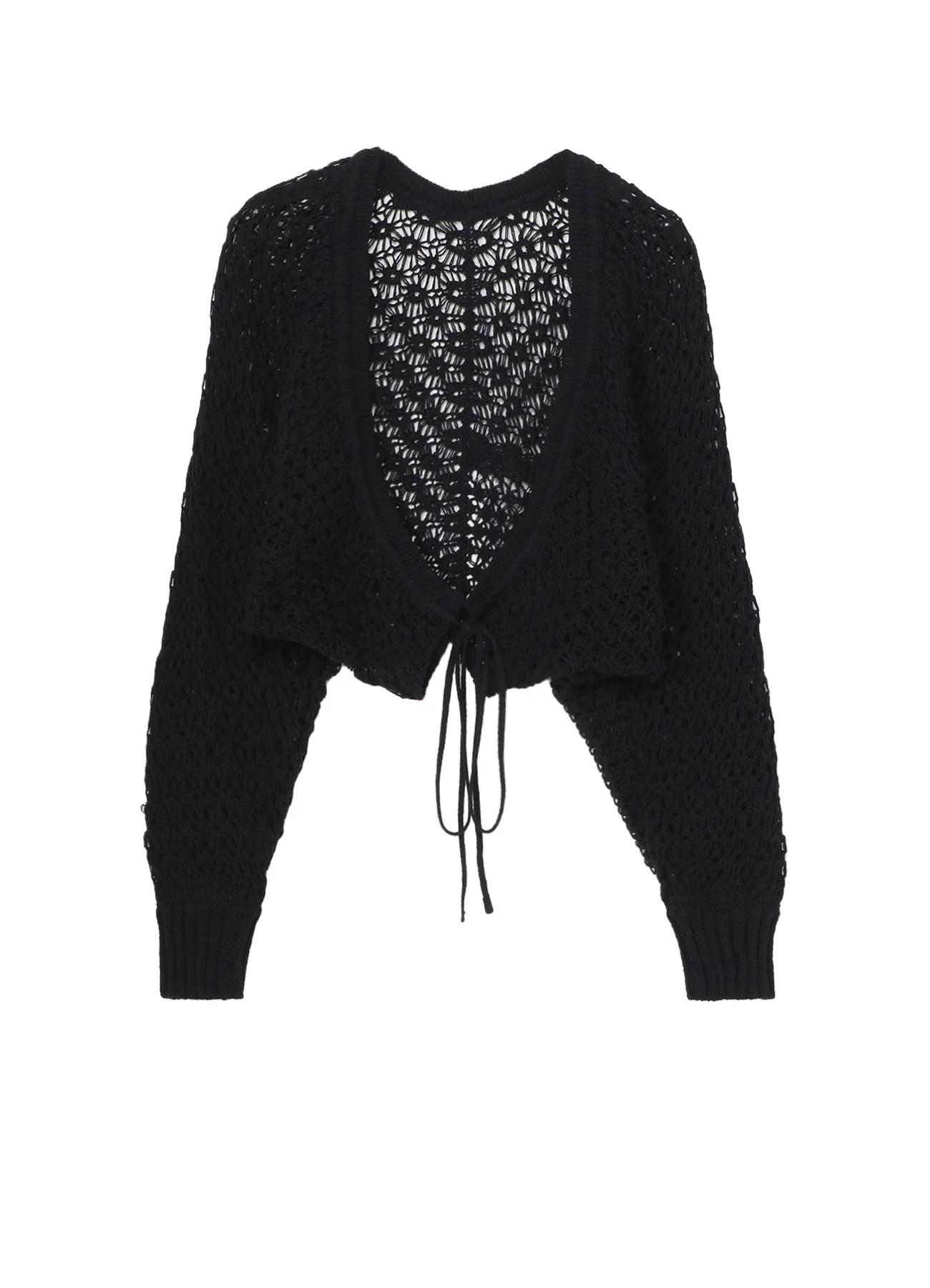 OPENWORK DESIGN BOLERO WITH STRING Year Round