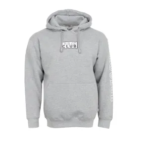 Embroidered Box Logo Hoodie - Mens Ergonomic Cut Photography Ready