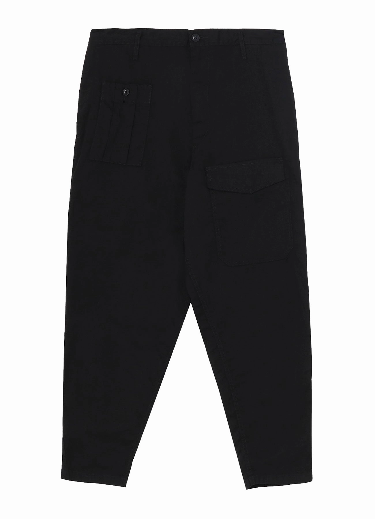 BLACK SCANDAL OXFORD NO-TUCK WAIST STRING WORK PANTS Light Fit Wear Layering Comfort