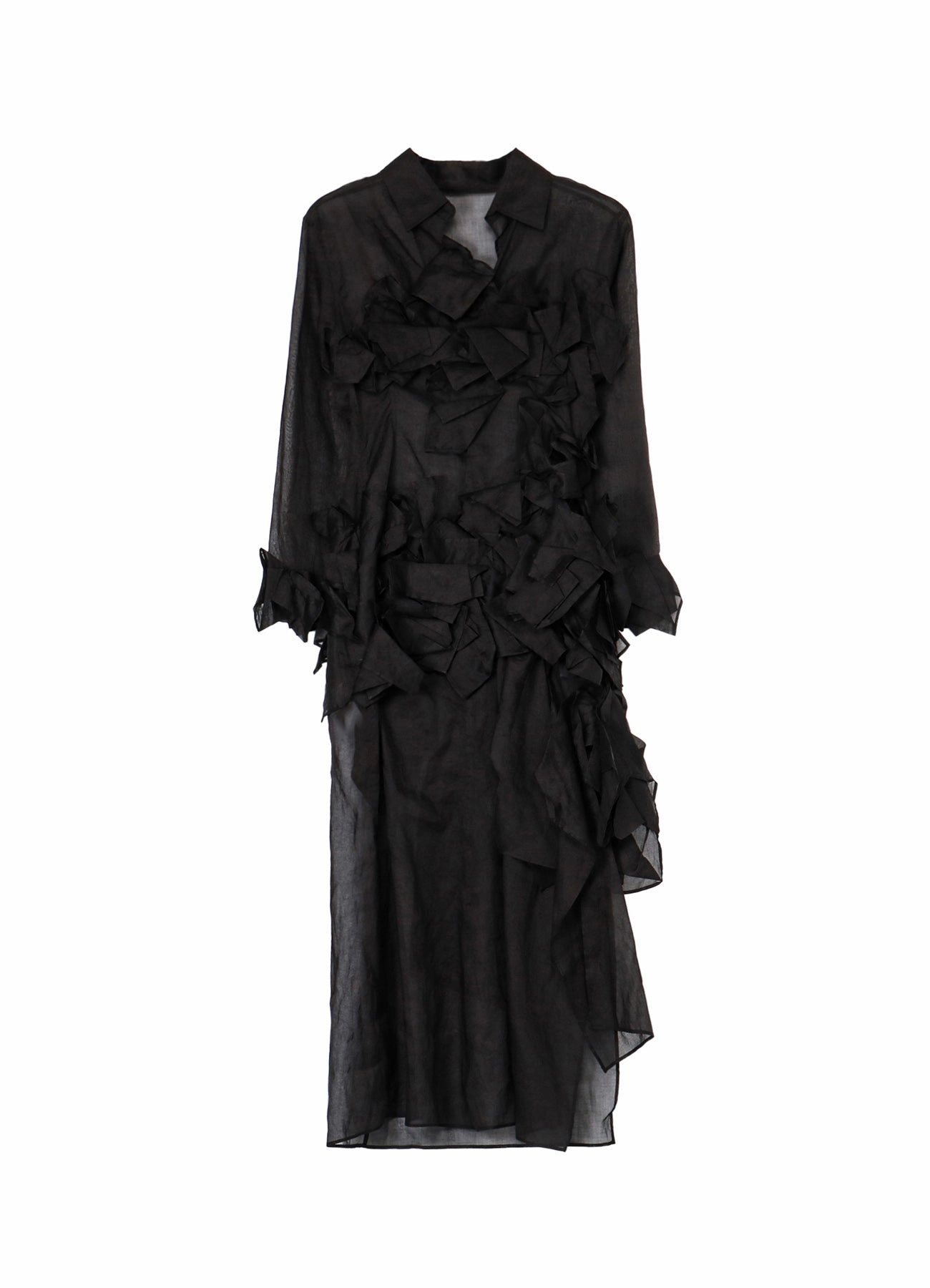 ORGANZA LAWN FOLDED SHIRT DRESS Relaxed work dress Light Appeal