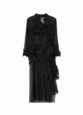 ORGANZA LAWN FOLDED SHIRT DRESS Relaxed work dress Light Appeal