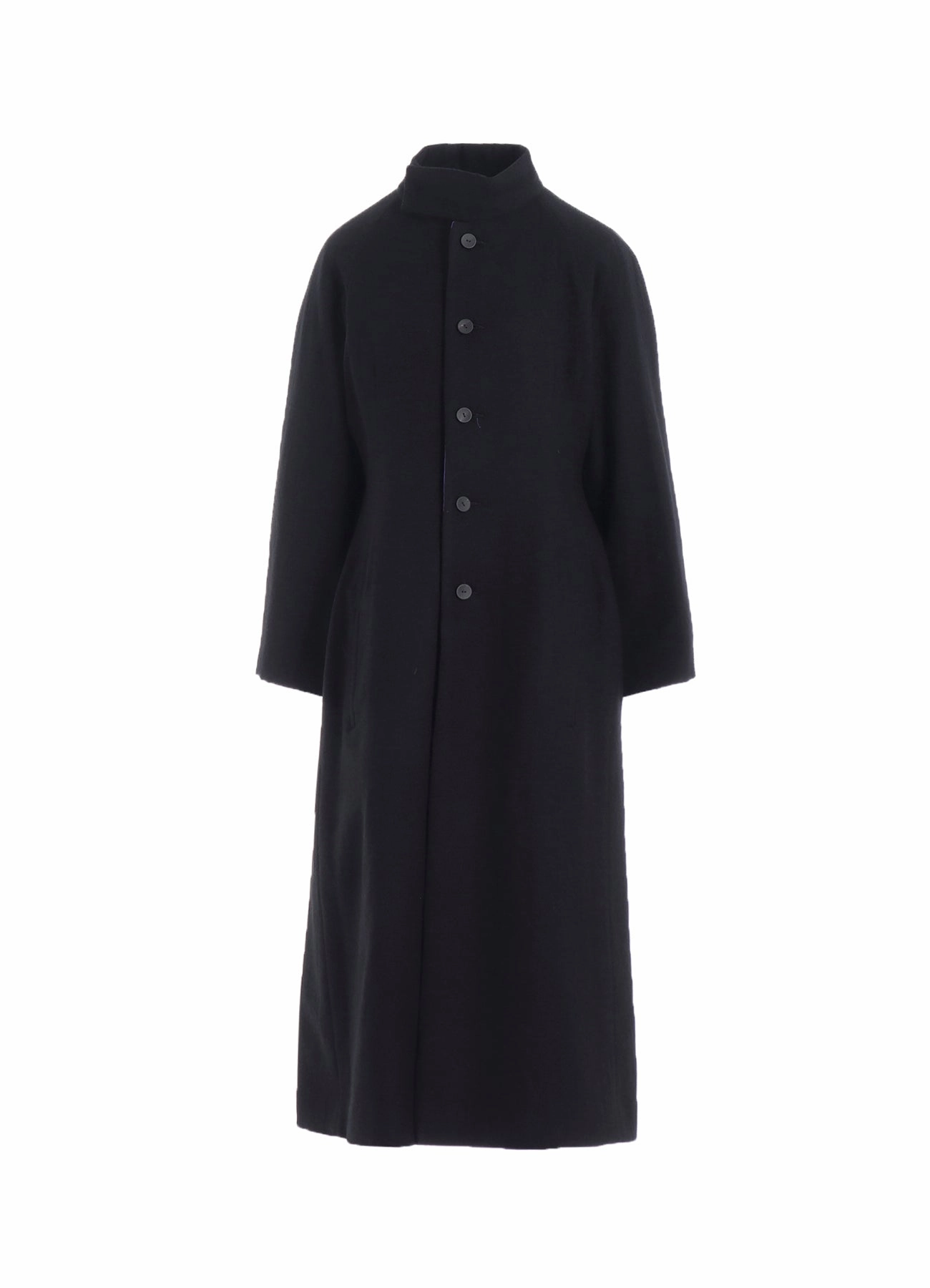 OVERDYE WOOL VIERA REVERSIBLE STAND COLLAR COAT Modern Street