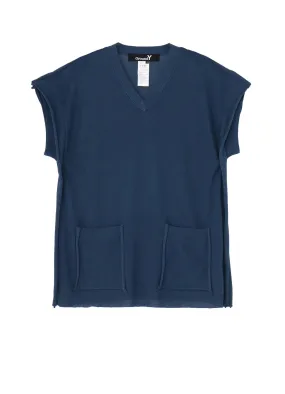 Lounge Vibe PAPER YARN V NECK KNIT