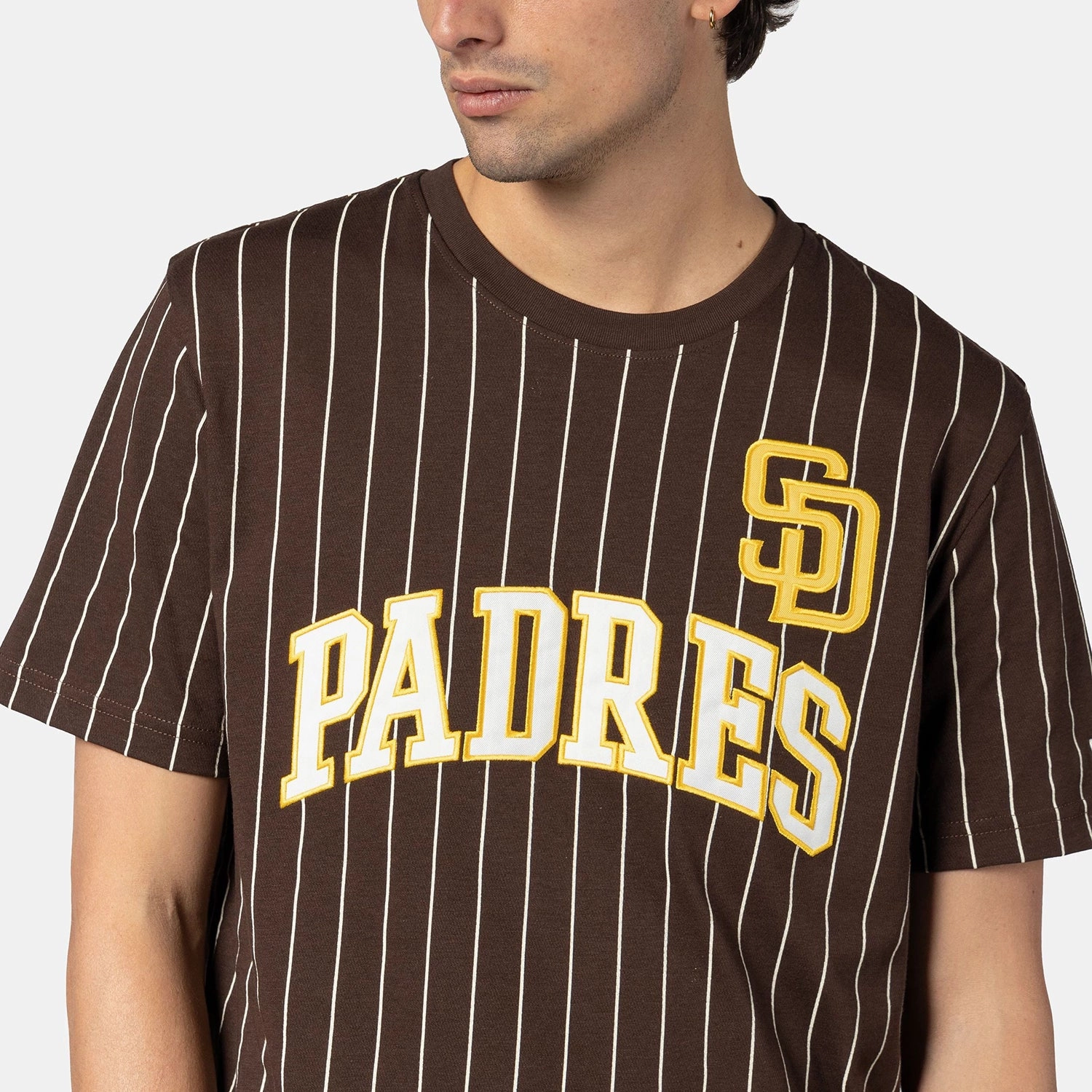 Padres Chrome Pinstripe Tee - Mens Light Fit Wear Bohemian freedom