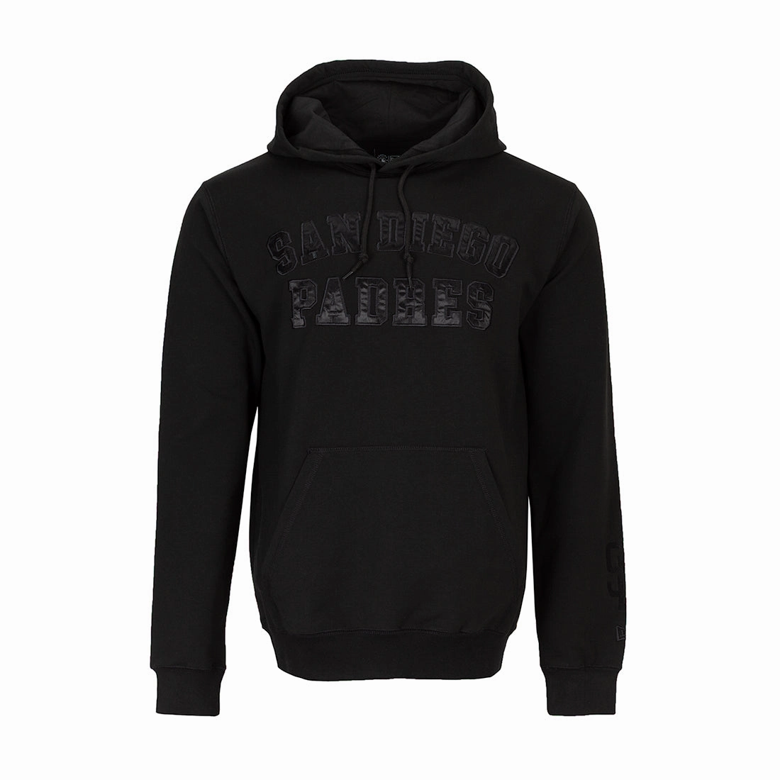 Padres Triple Black PO Hoody - Mens Cold Weather Gear Minimalist Stitching