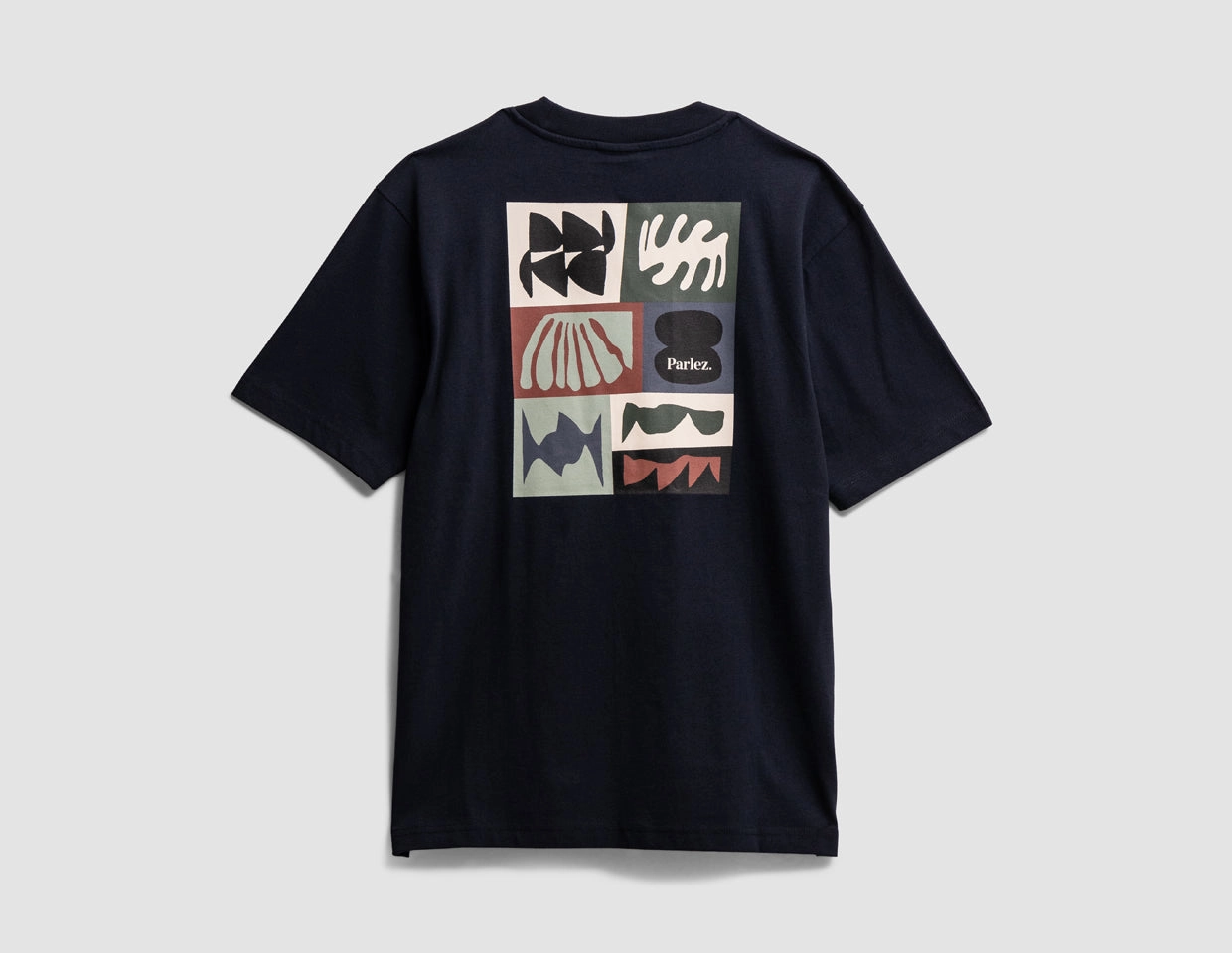 Parlez Stallo T-Shirt / Midnight Layered Shoulder Design