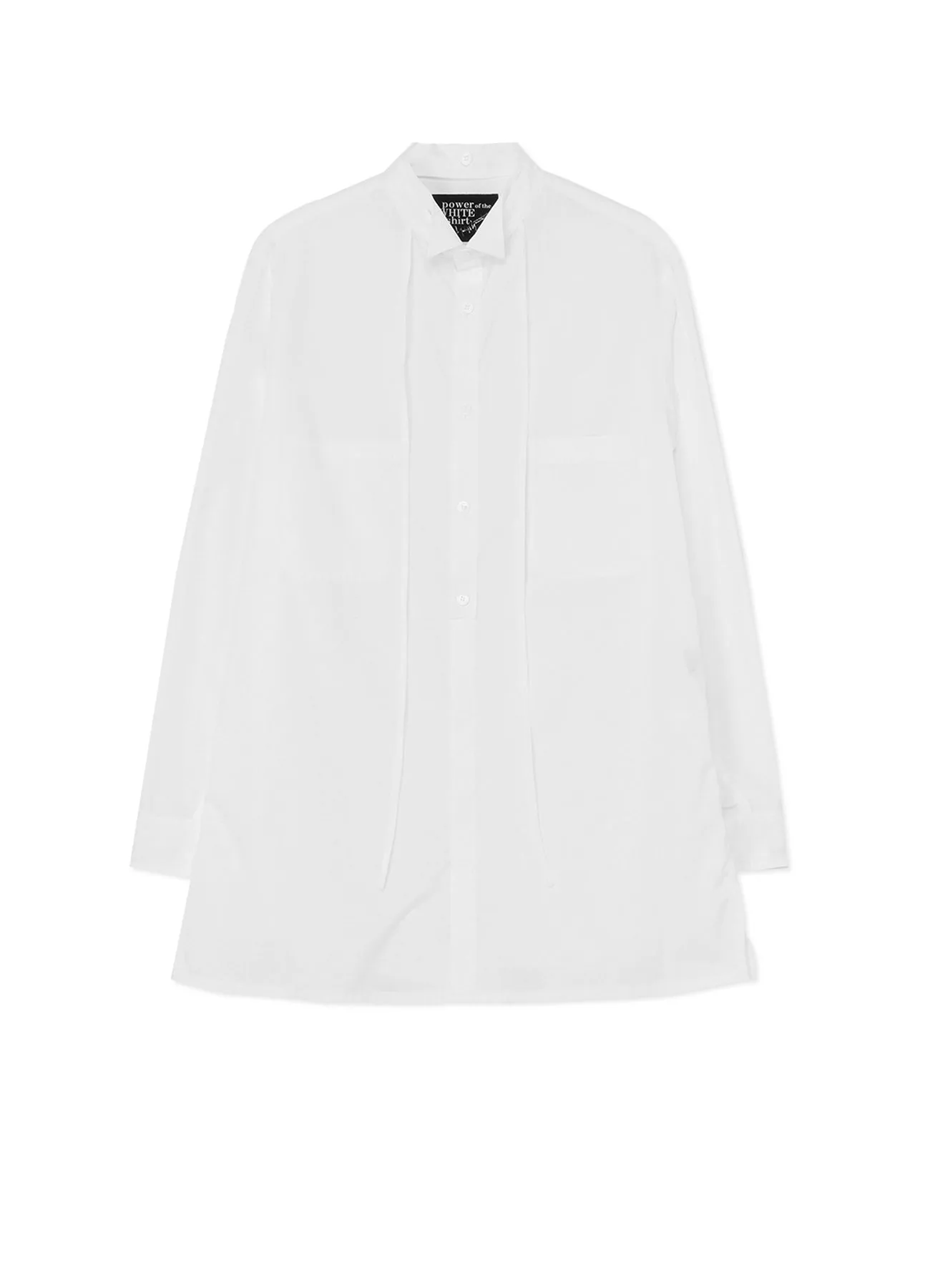 Festive Look COTTON BROADCLOTH STRING DETAIL SHIRT