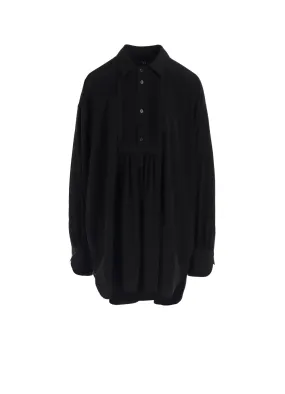 Festival Outfit tailored look TA/PE SUPER VIYON TUSSER PIN TUCKED BLOUSE