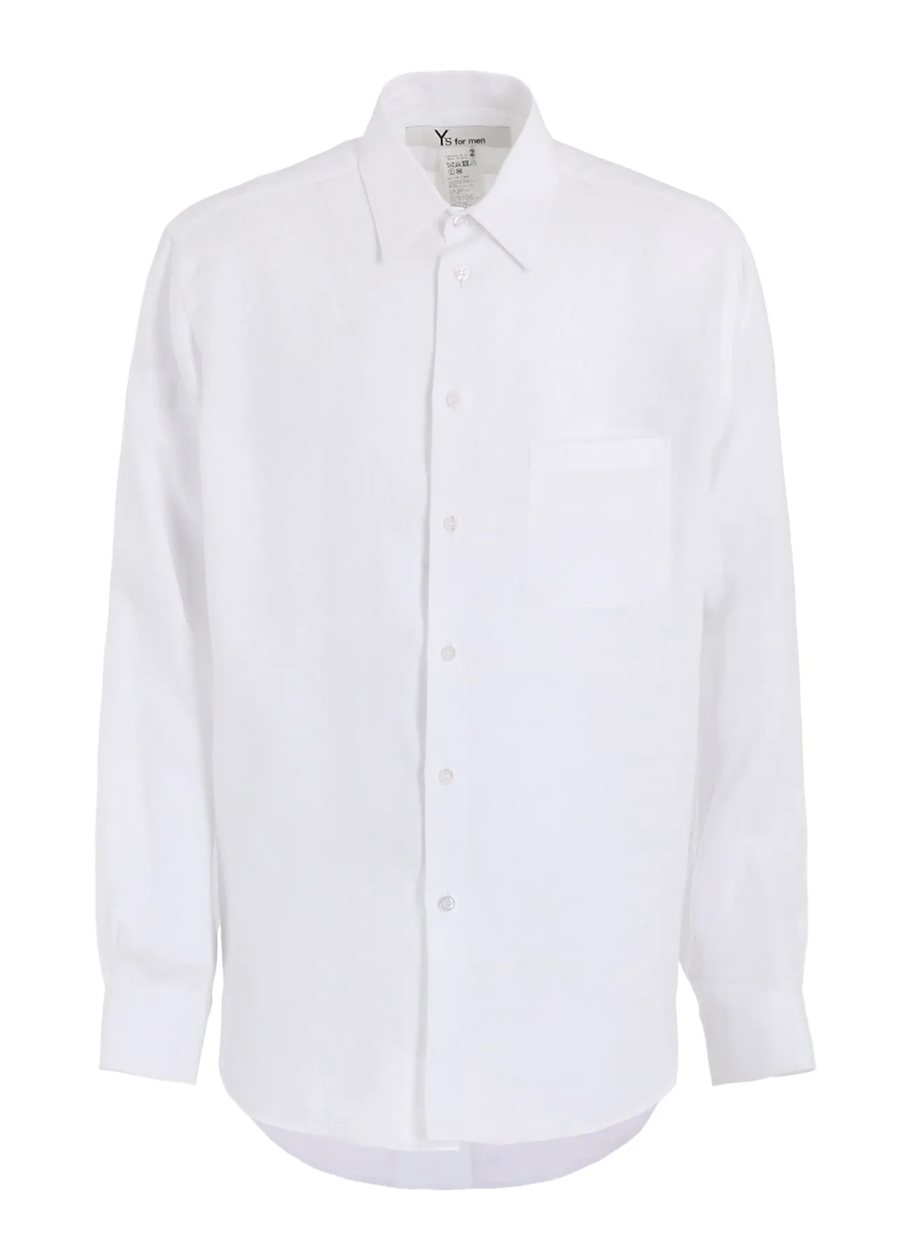 LINEN CLOTH CLASSIC SHIRT Seamless Sides First Date