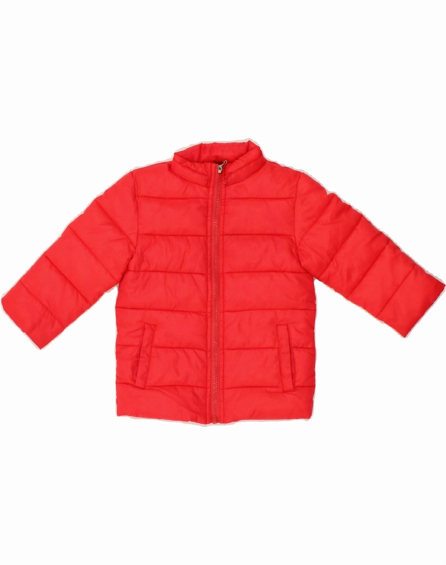 GF FERRE Baby Girls Padded Jacket 9-12 Months Red Polyester Hiking Jacket