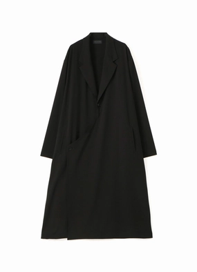 PE/RAYON GABARDINE STRETCH TAILORED WRAP DRESS slim cut