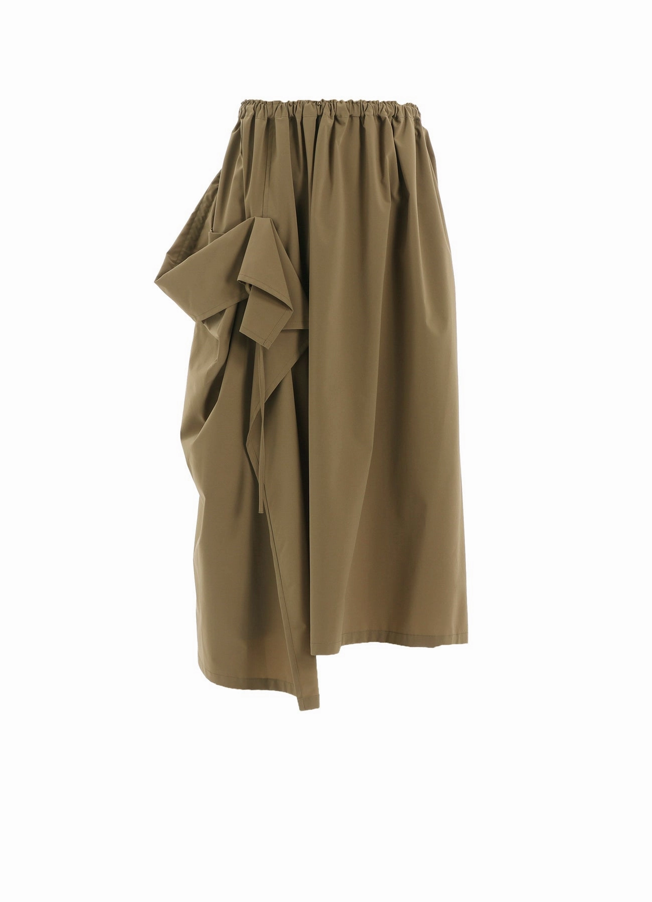 PE/ TAFTA GATHERED SKIRT Photo Bright Light Weave