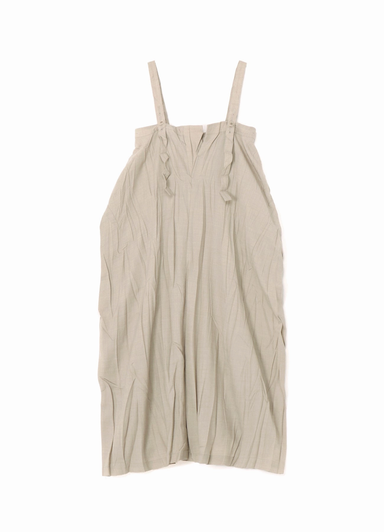 Noble Glow Pe/W WRINKLED STRAP DRESS