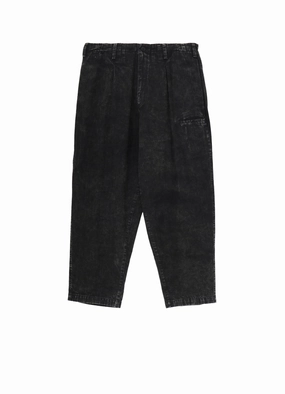 BLEACHING DENIM PANTS WITH SIDE TUCK Daily Comfort Fit Rest Easy