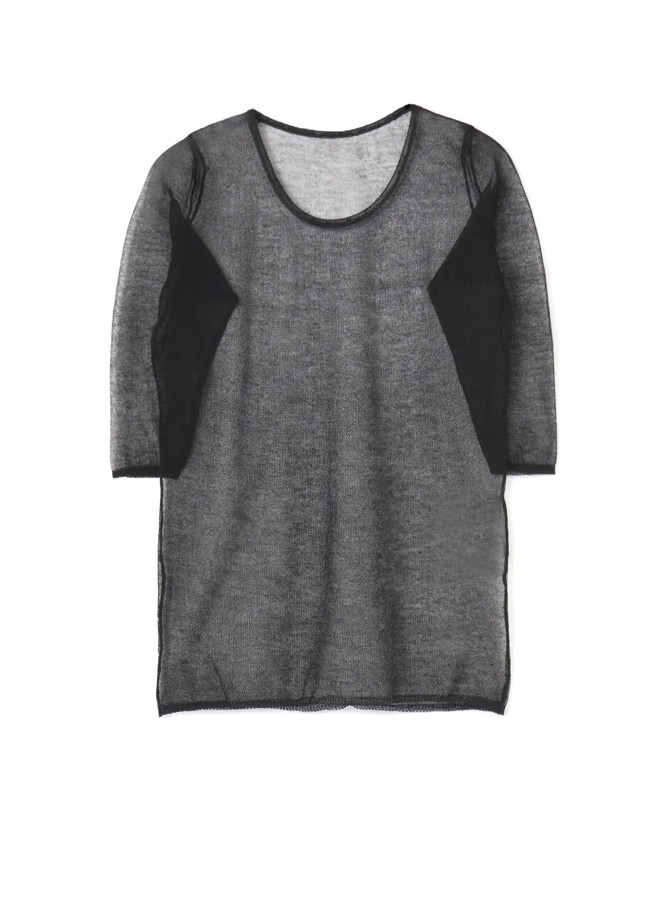 Pe/Ra Plain Stitch B Three Quarter Sleeve Non Irritating Seams FourWay Stretch