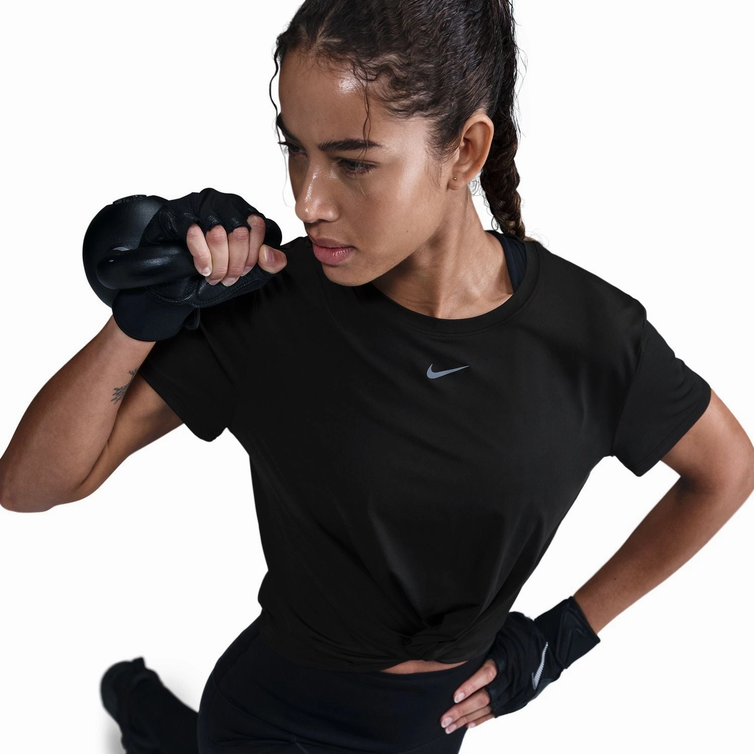 City Fashion Look One Classic Twist Tee - Womens