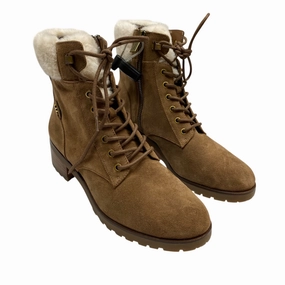 Flex Groove Technology Quick Dry Technology Boots Ankle Heels By Michael By Michael Kors In Brown, Size:8.5