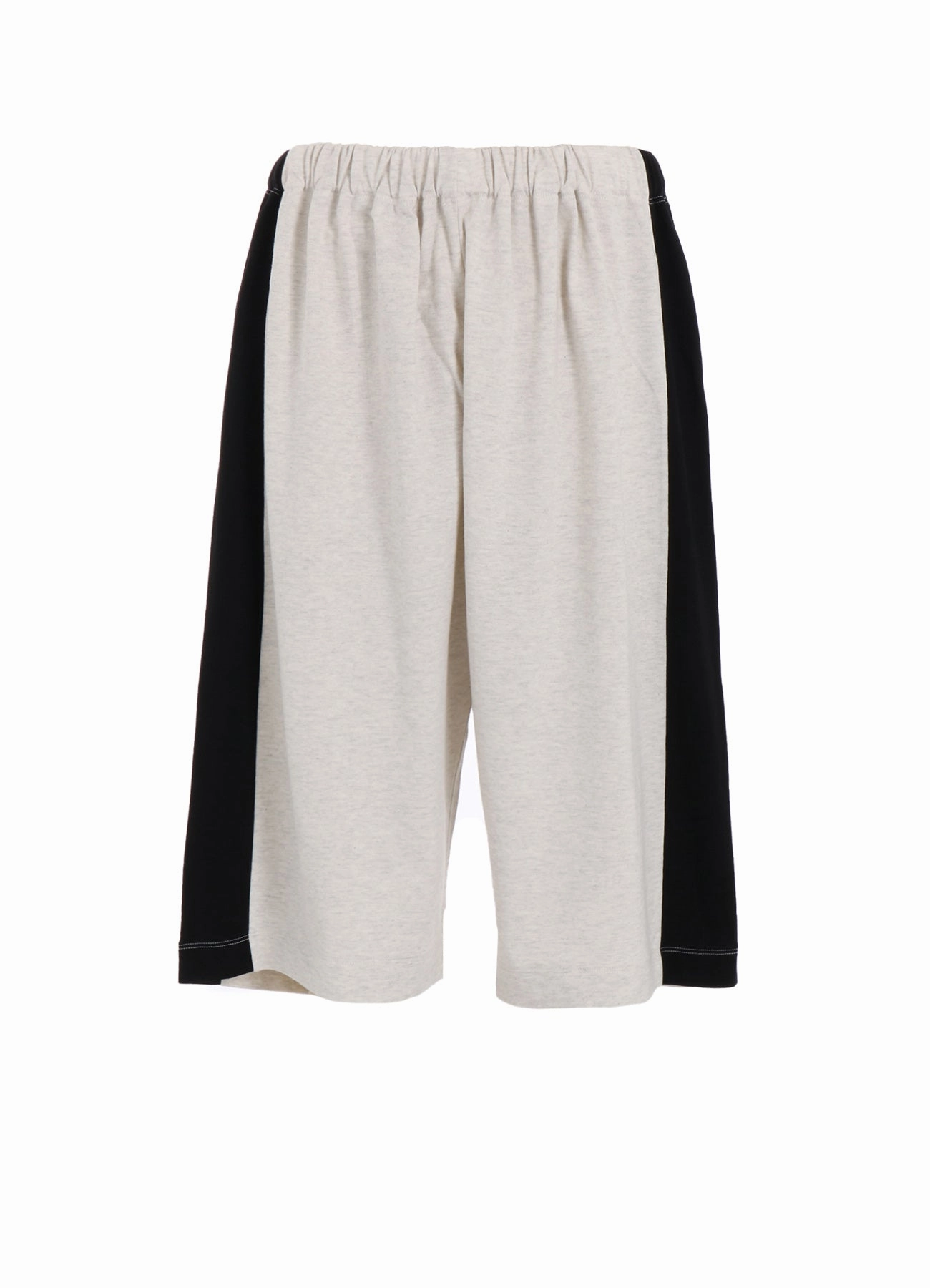 40/2 COTTON JERSEY SWITCHING KNEE-LENGTH PANTS Utility pocket Neutral Tone