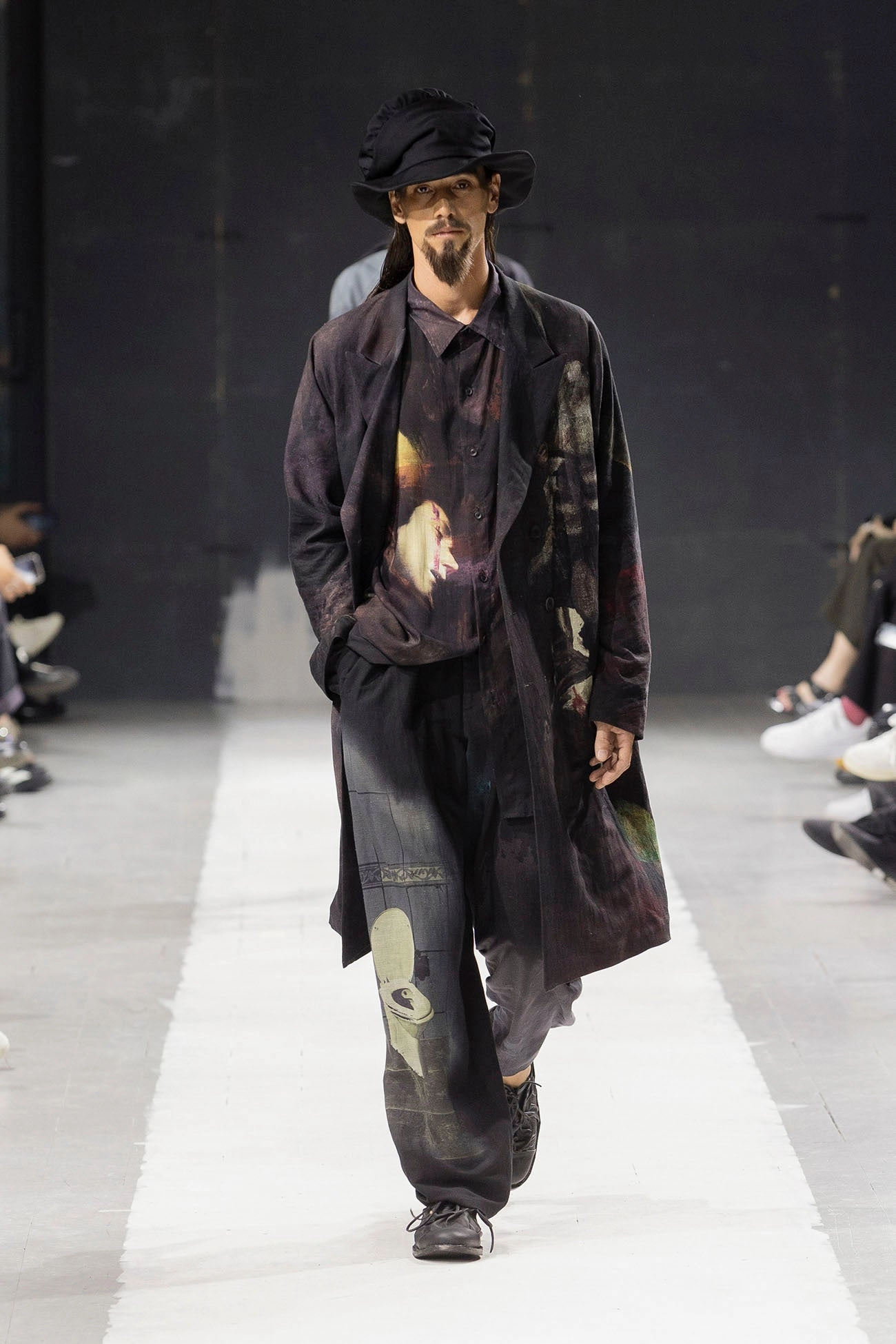 Lightweight Flex Performance Design Fit U-FOUNTAIN PRINT PANTS