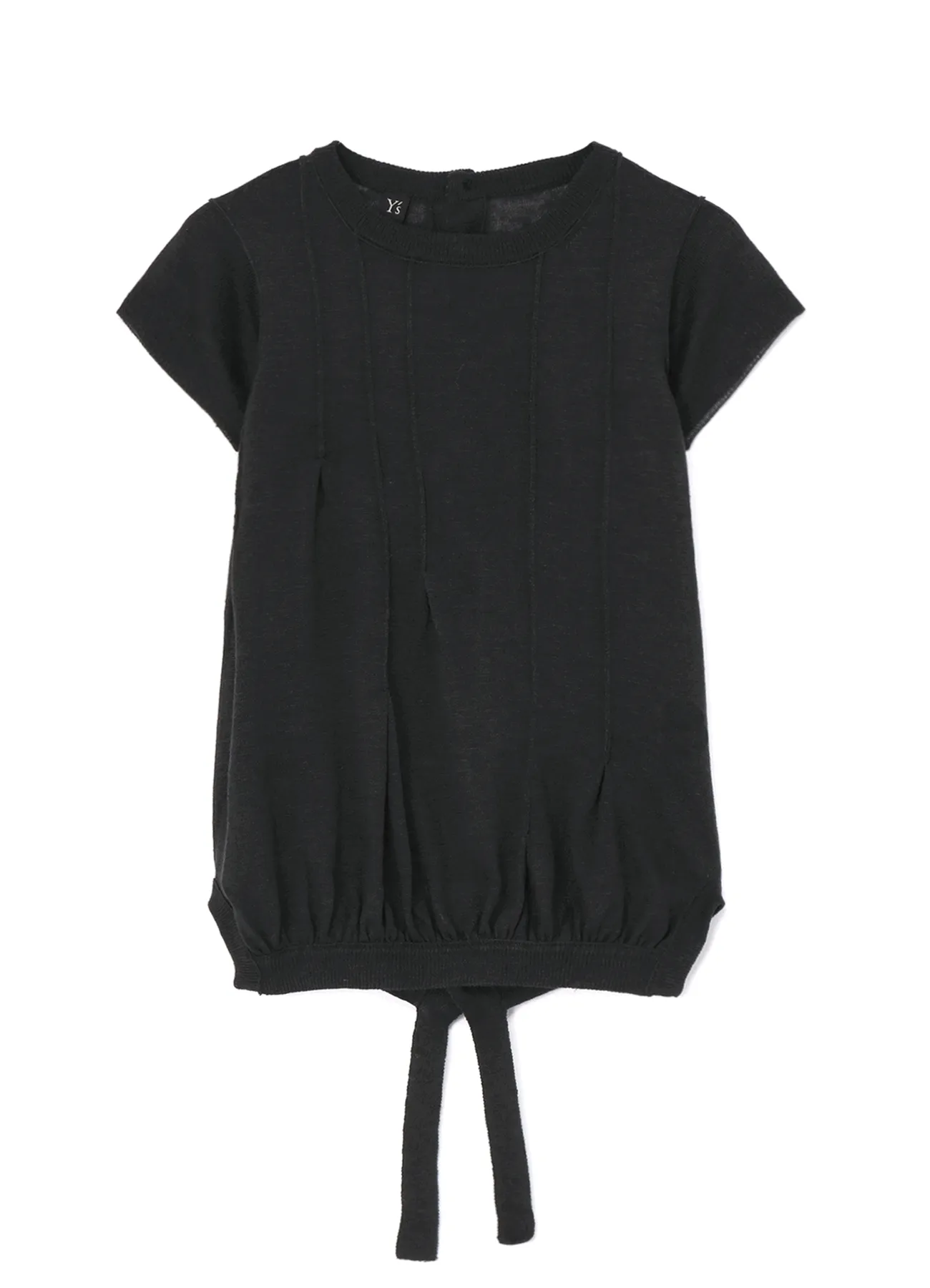 PLAIN STITCH PLEATED PULLOVER Butter Soft Finishing