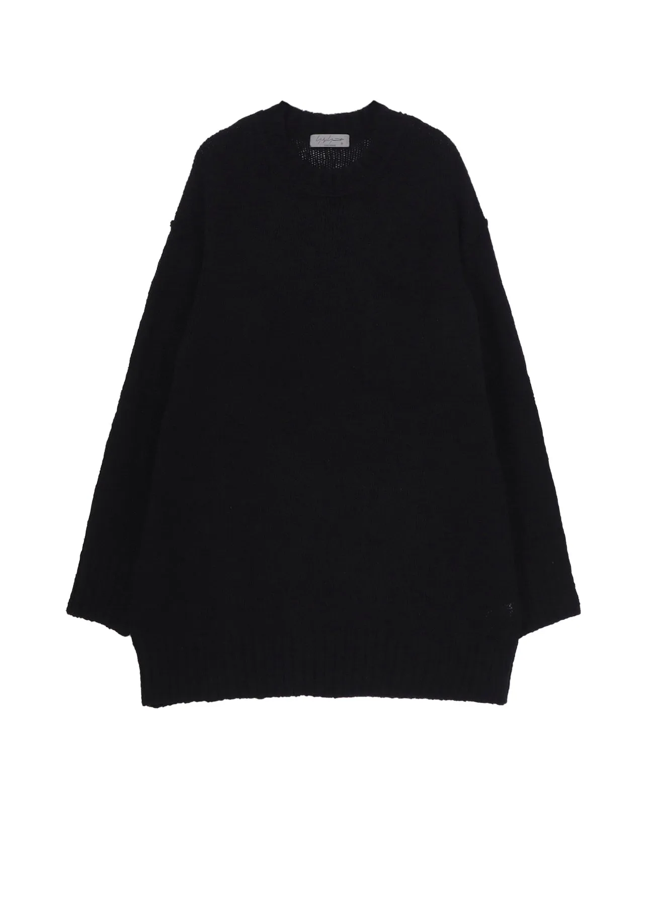 PLAIN STITCH POCKET ROUND NECK PULLOVER Layer Option