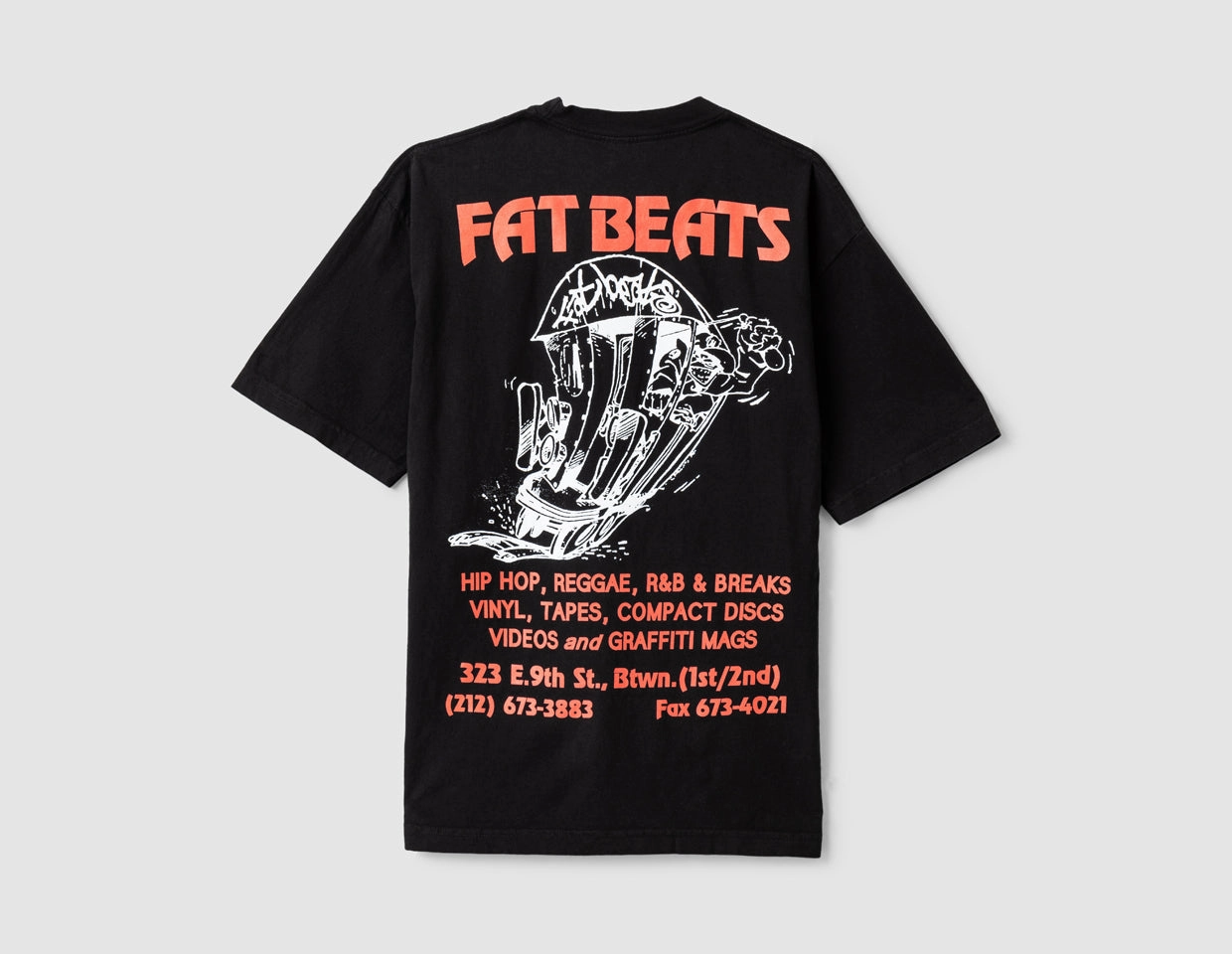 Pleasures 9th Street Tee Black Adult sophistication